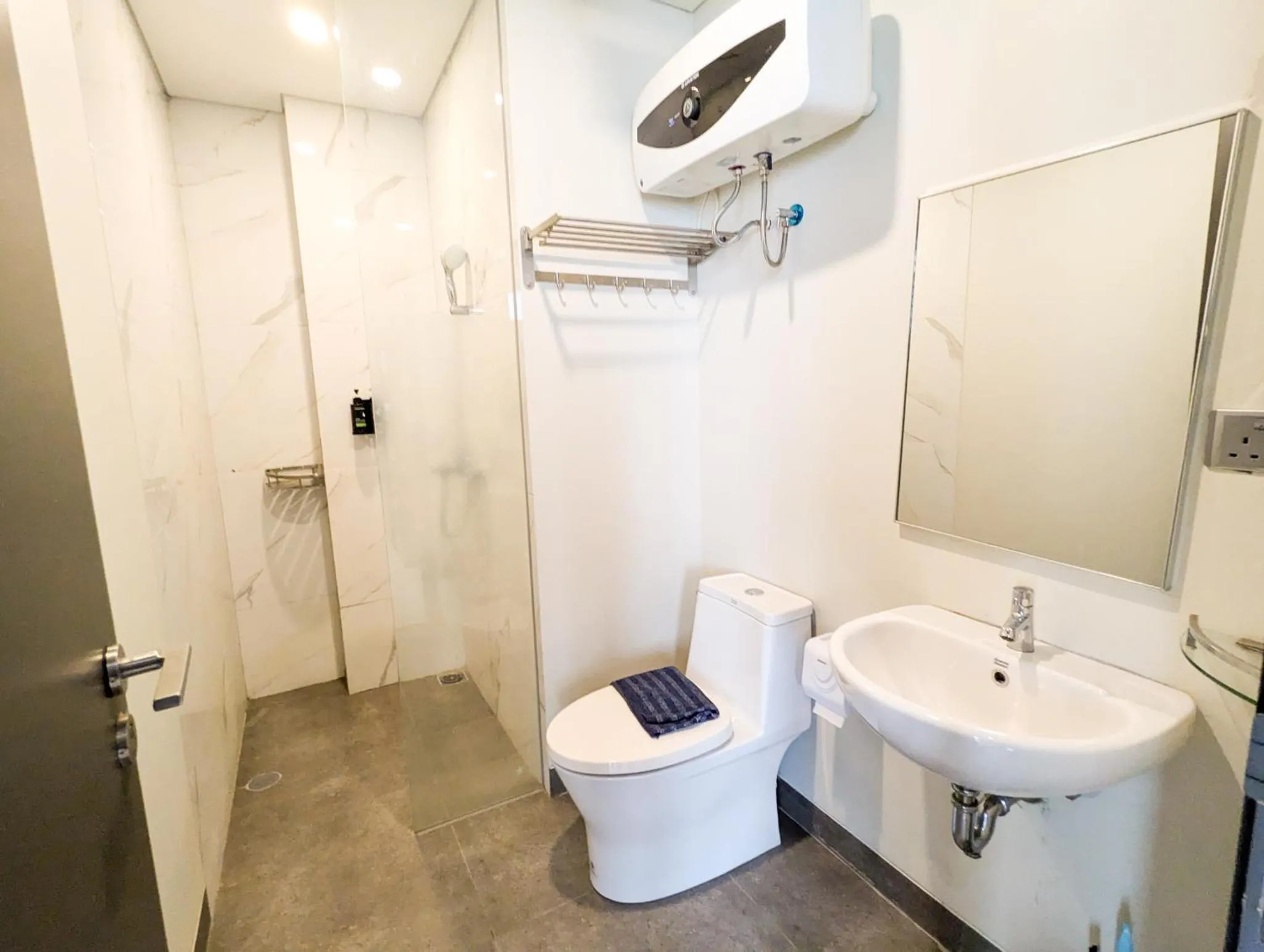 Bathroom in LOVINA 7-AE at One Residence (beside Harris Hotel)