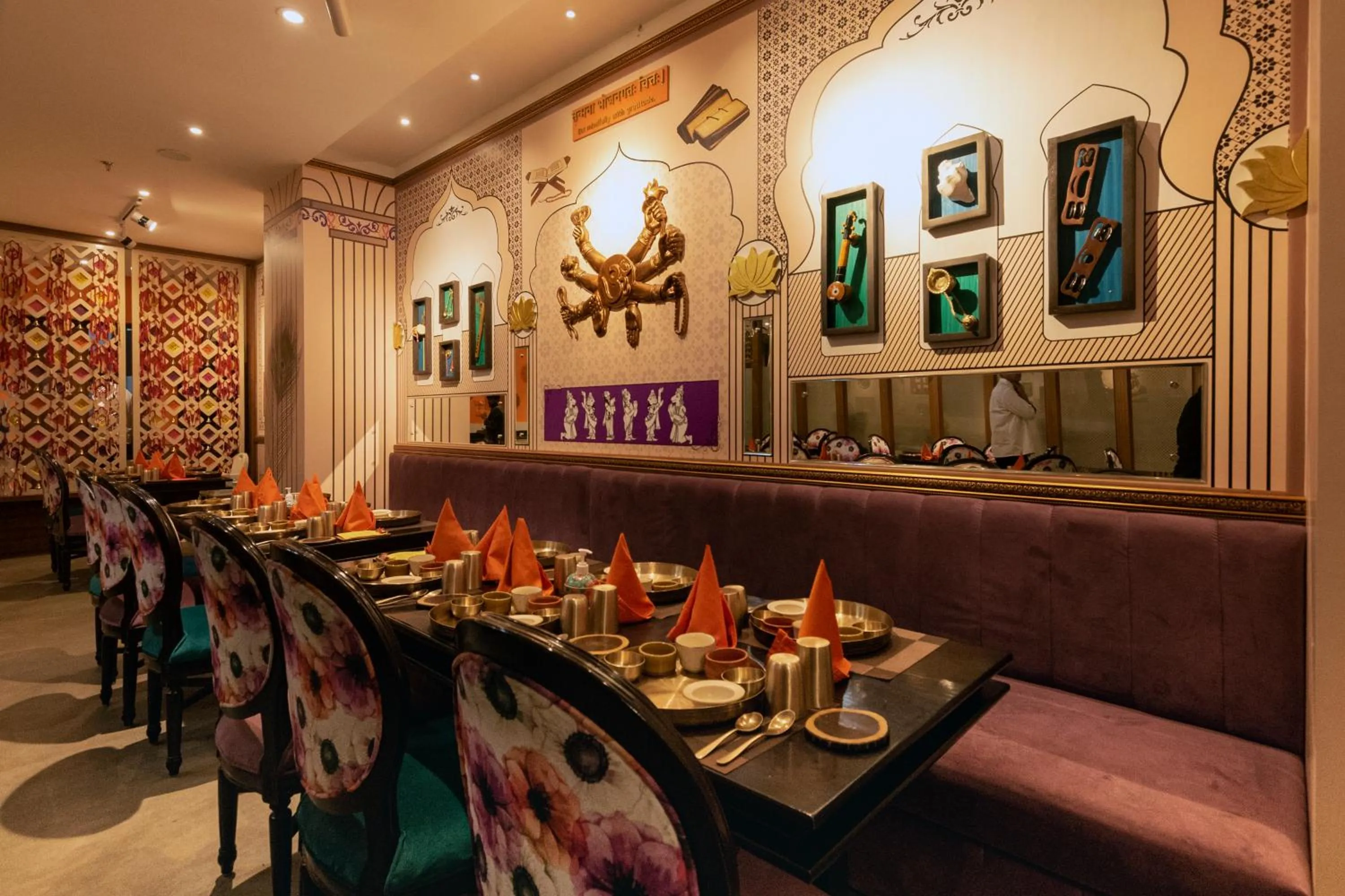 Restaurant/places to eat in HOLYWATER Hotel by Ganga Kinare #150 mts from Ganga Ghat Rishikesh