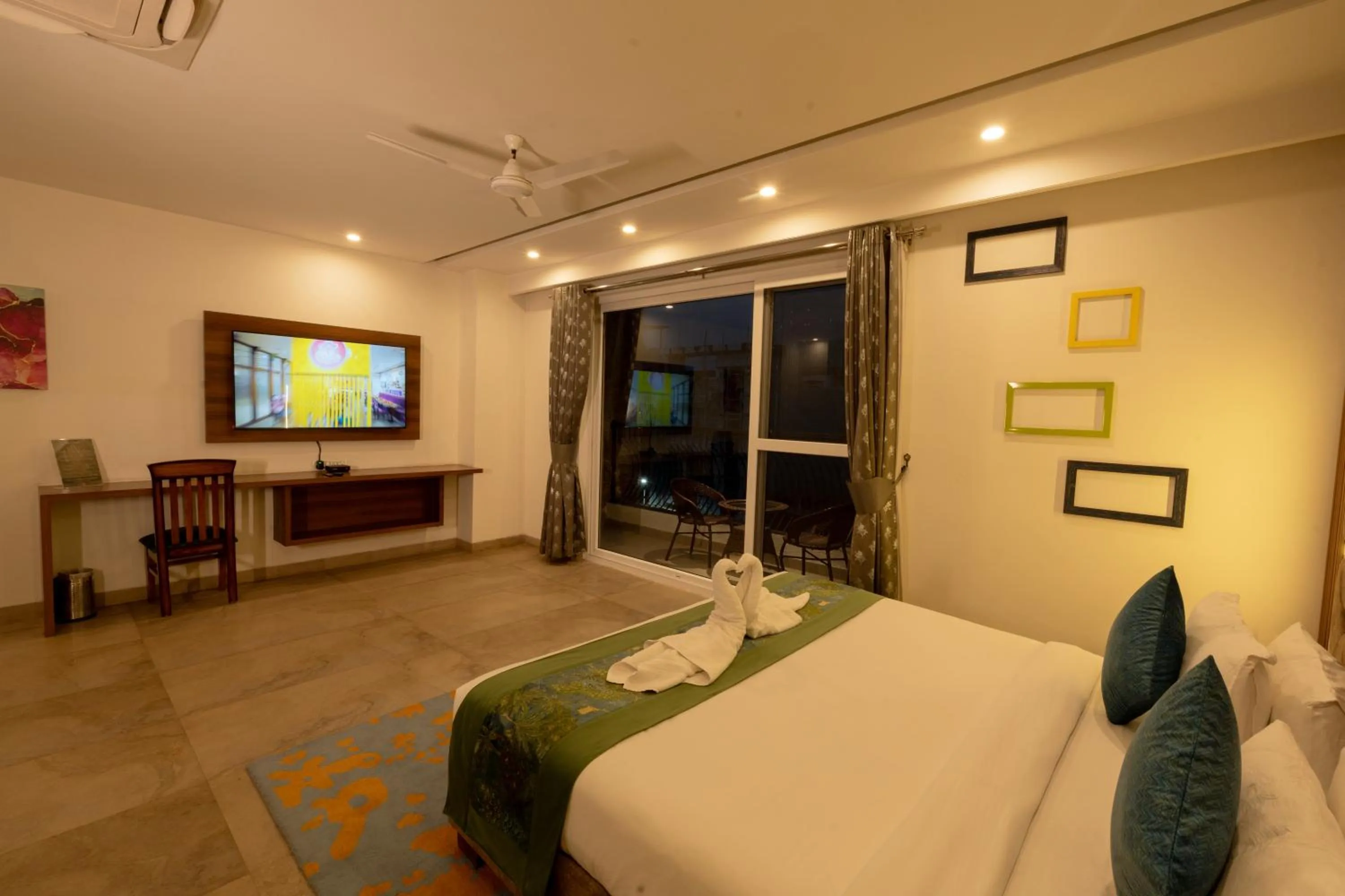 Bedroom, Bed in HOLYWATER Hotel by Ganga Kinare #150 mts from Ganga Ghat Rishikesh