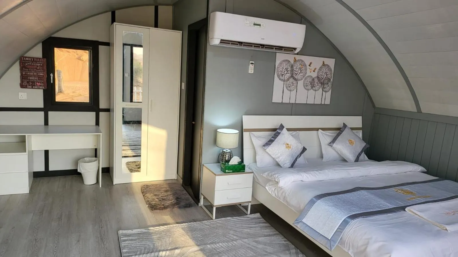 Bed in The Dunes Camping & Safari RAK