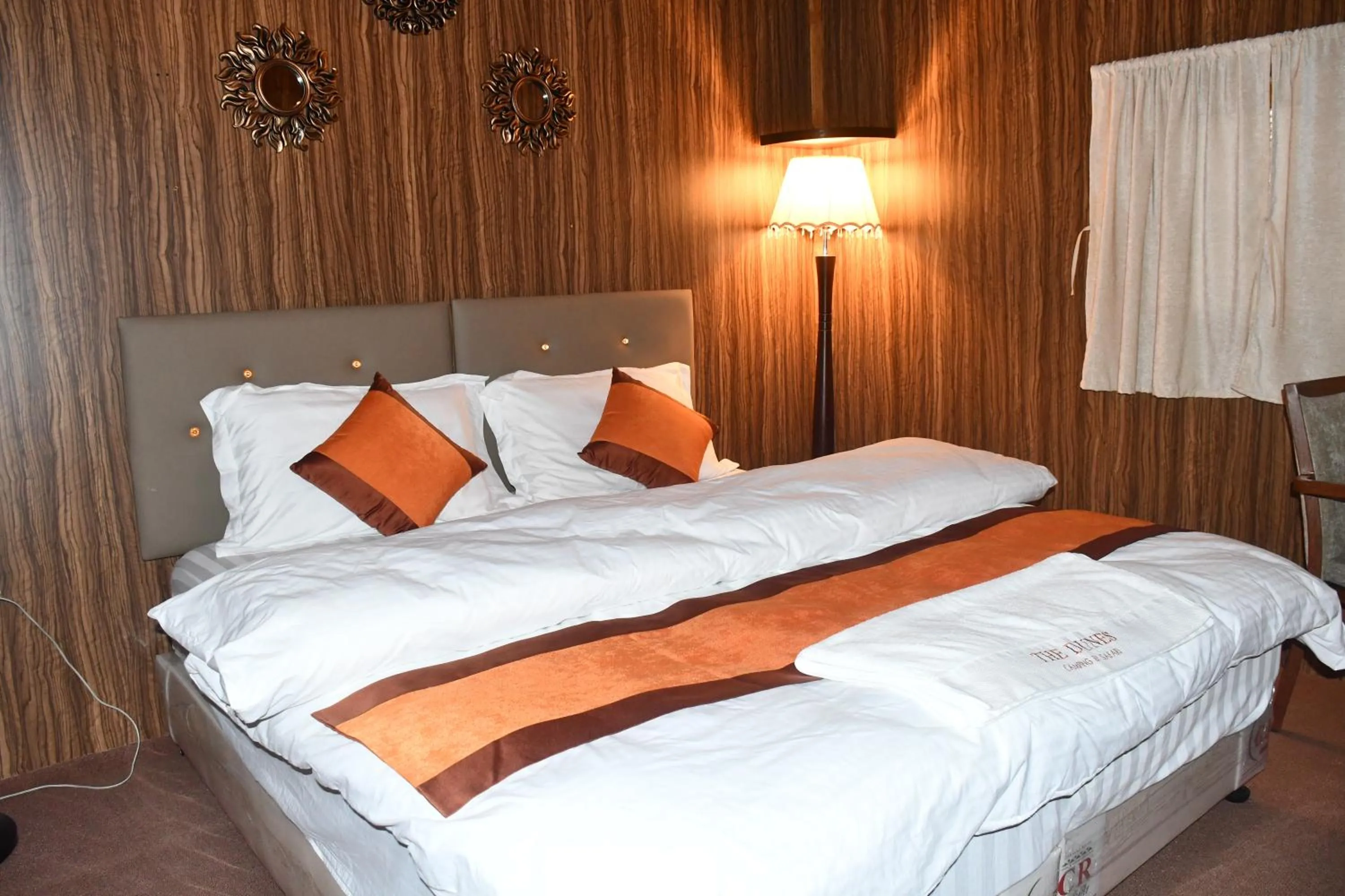 Bed in The Dunes Camping & Safari RAK