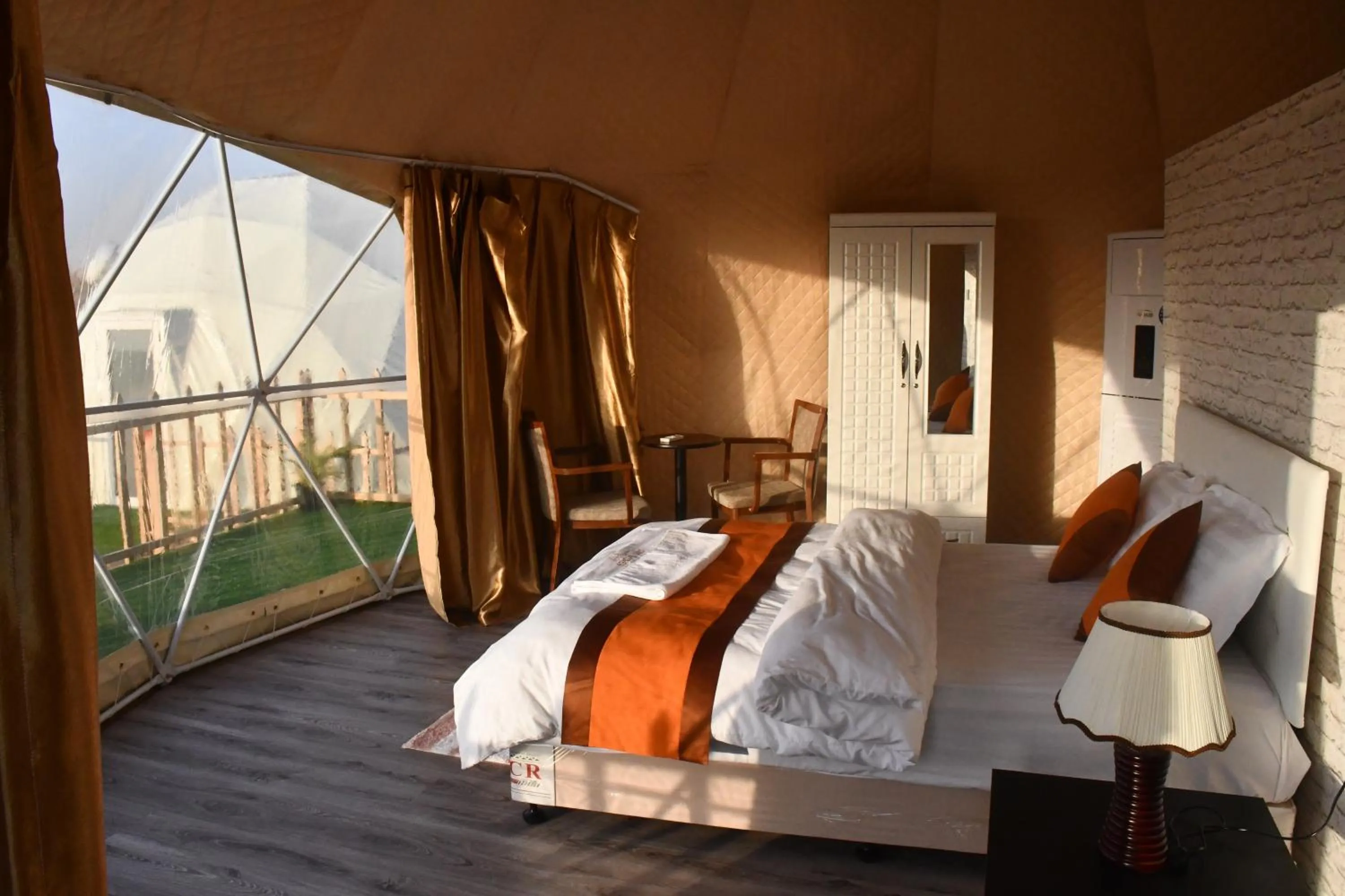 Bed in The Dunes Camping & Safari RAK