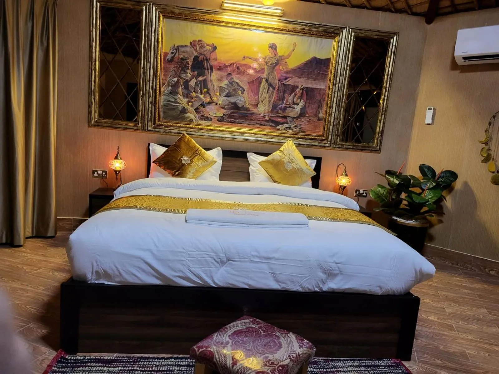 Bed in The Dunes Camping & Safari RAK