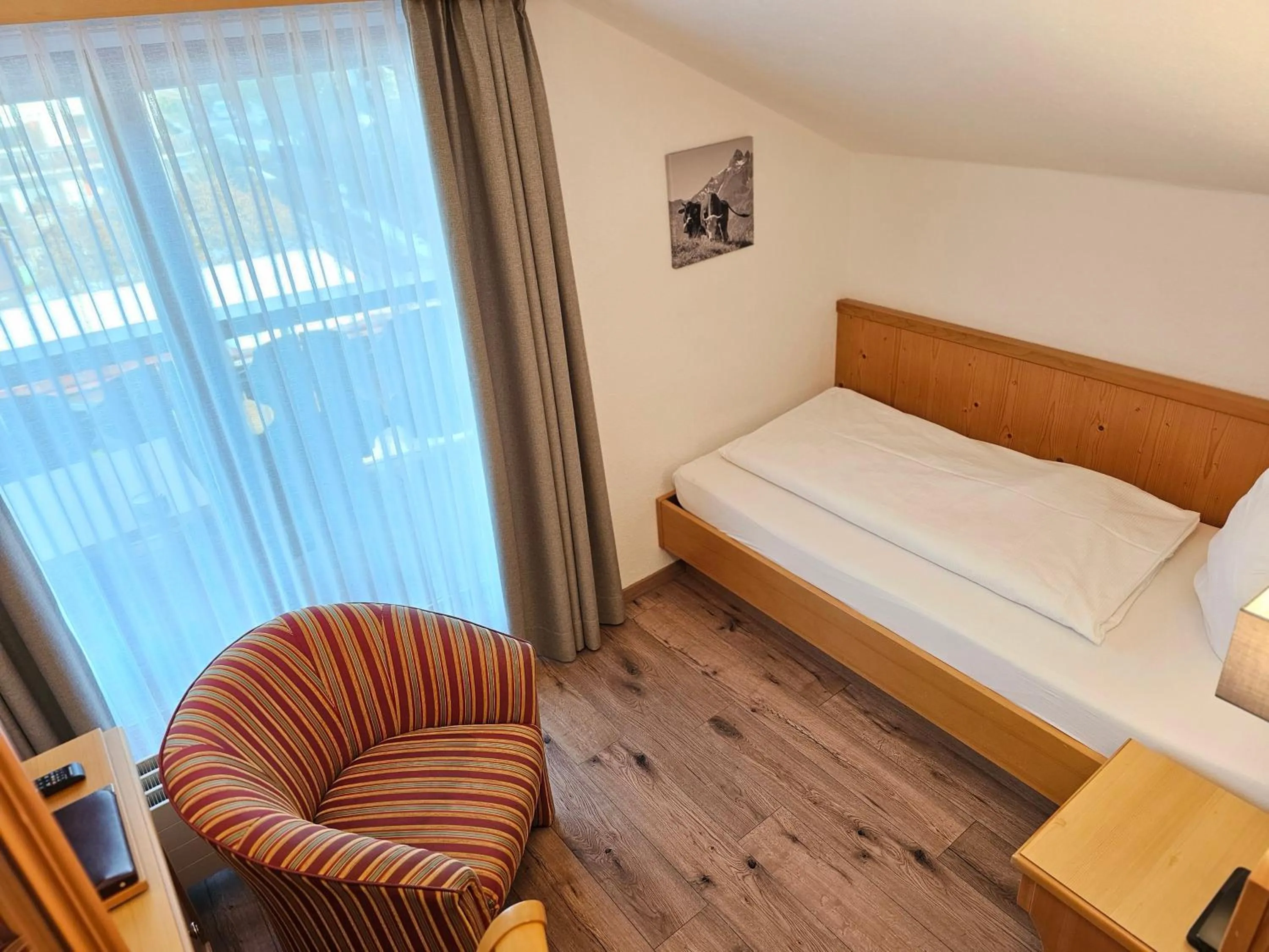 Bed in Hotel Cafe Fuggerhof