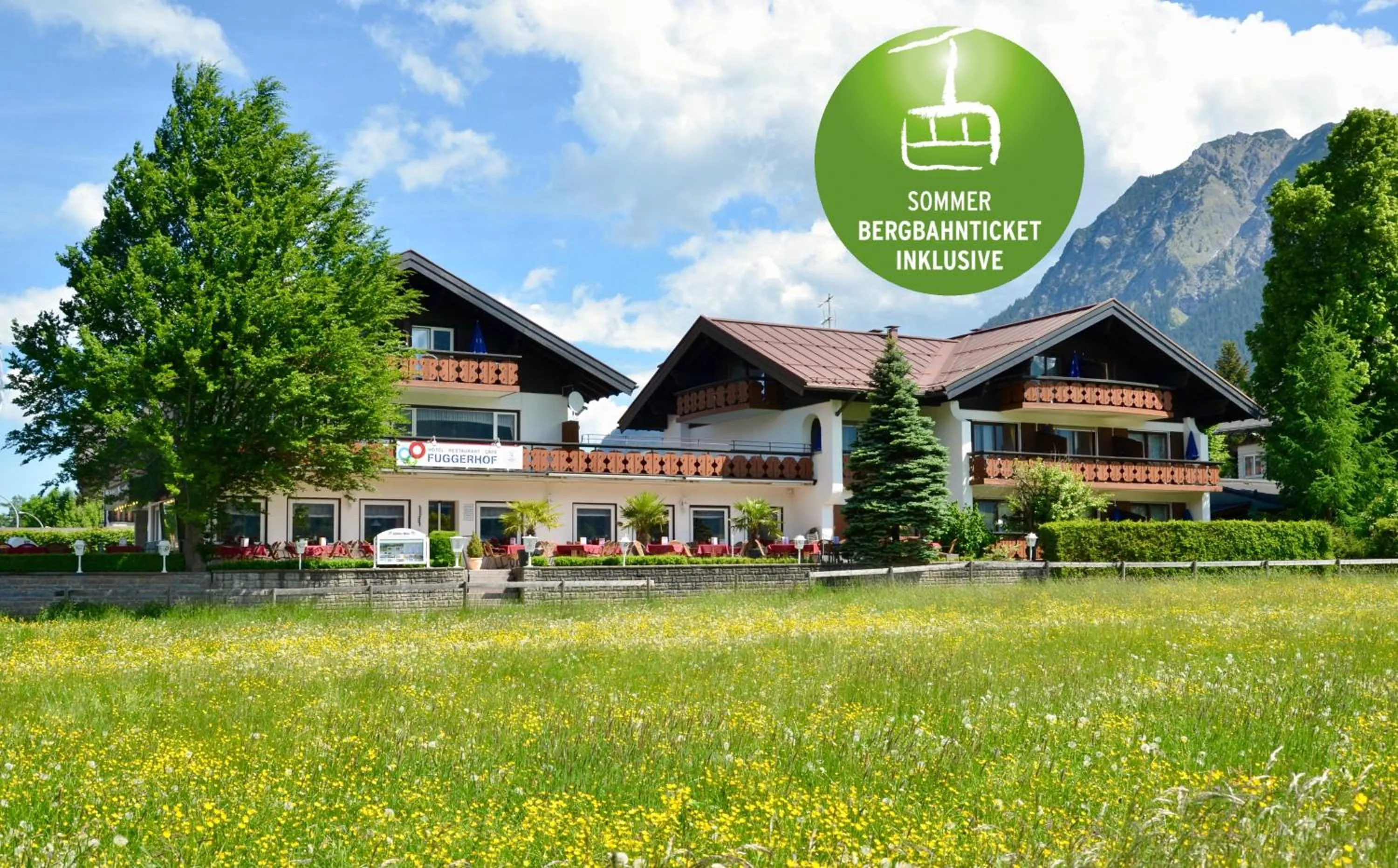 Natural landscape in Hotel Cafe Fuggerhof