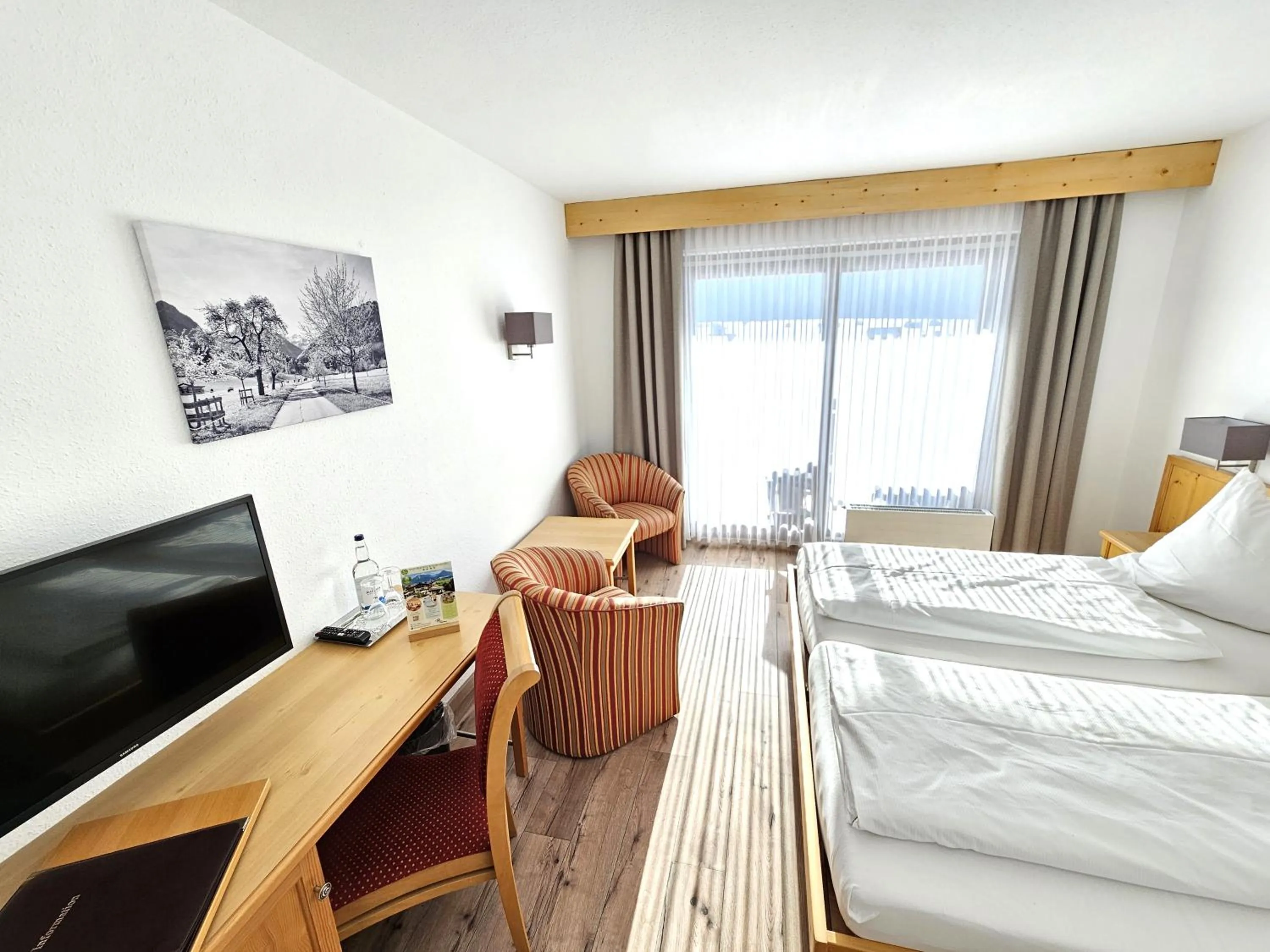 Photo of the whole room, Bed in Hotel Cafe Fuggerhof