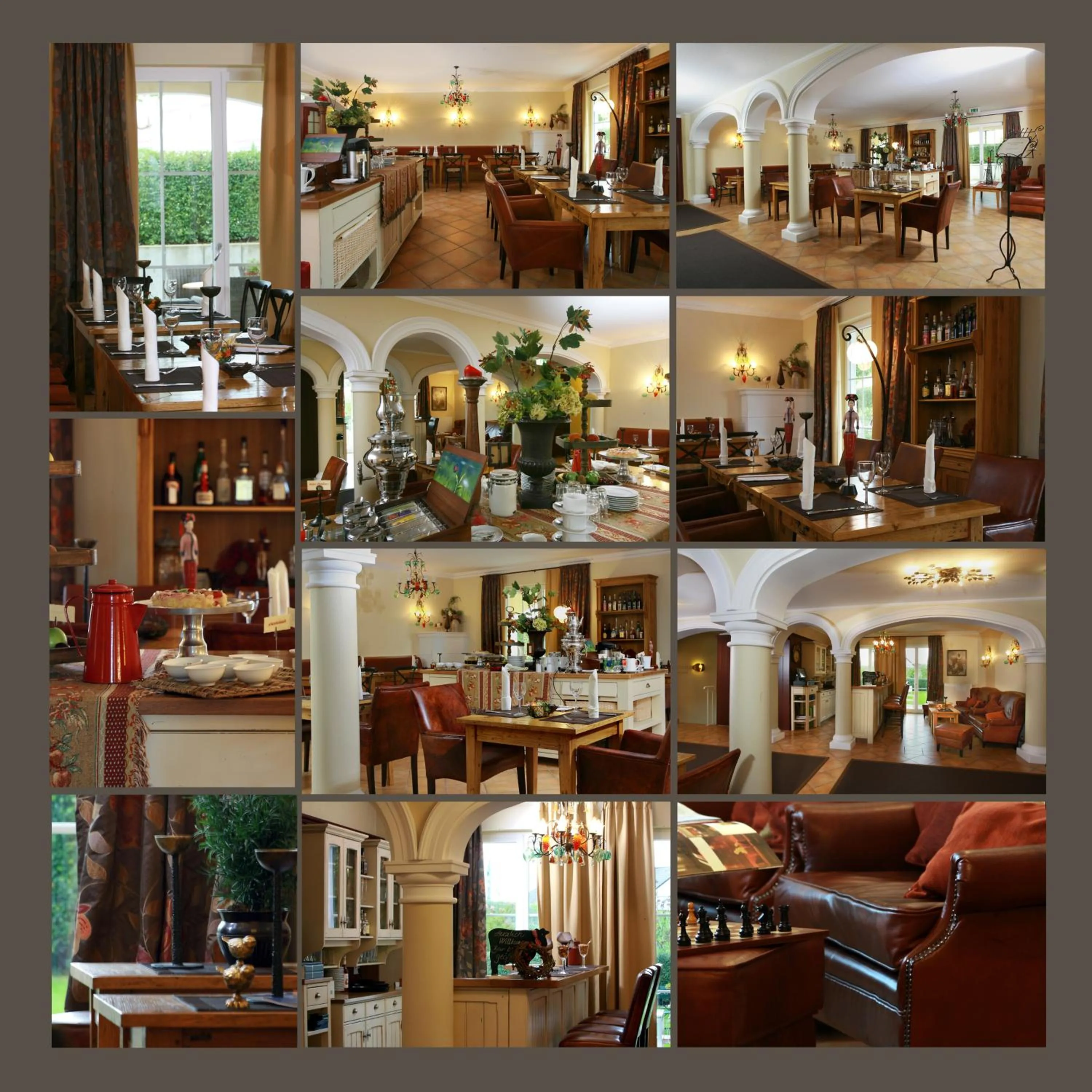 Restaurant/places to eat in Ampervilla Hotel