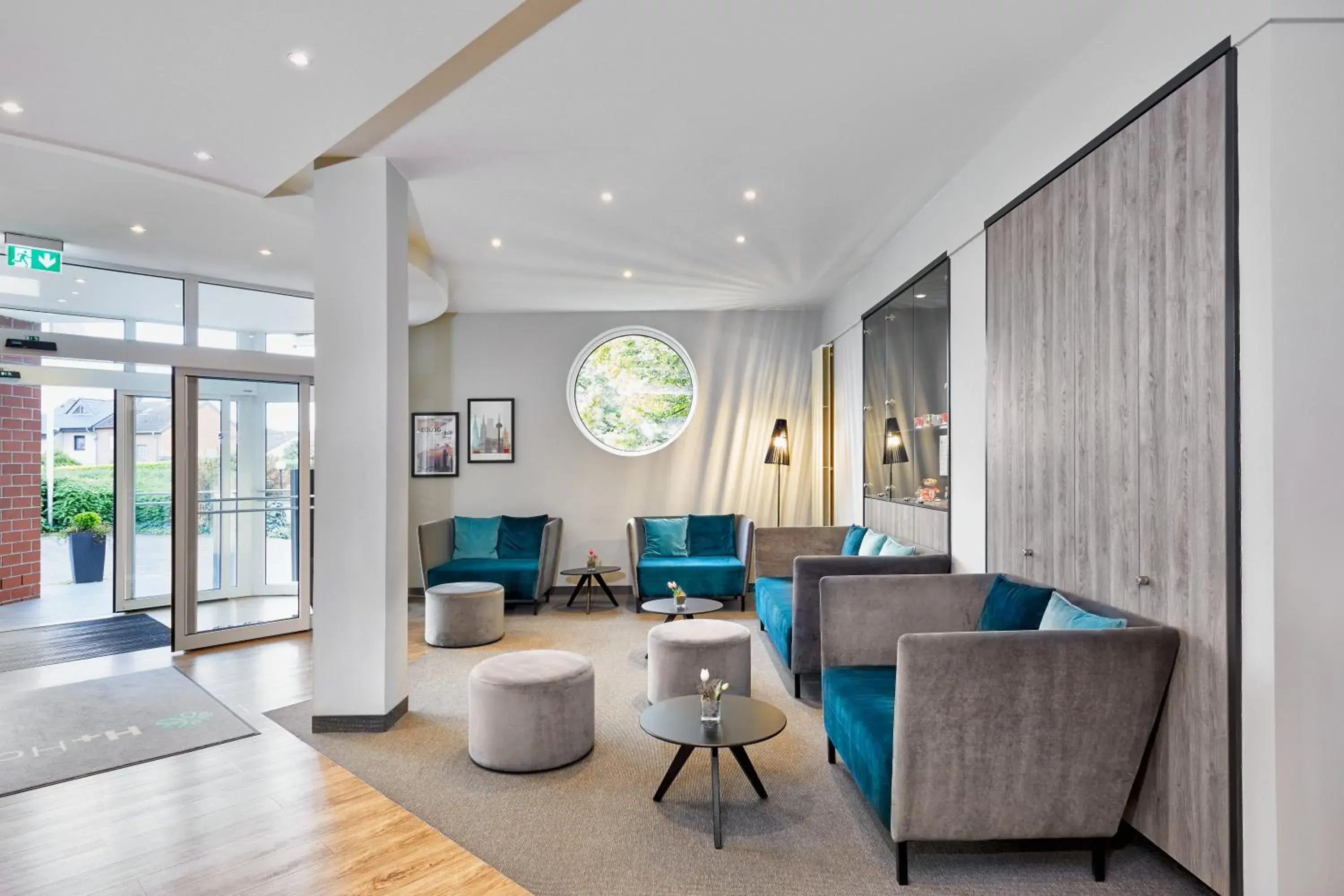 Lobby or reception in H+ Hotel Köln Hürth Lobby or reception in H+ Hotel Köln Hürth