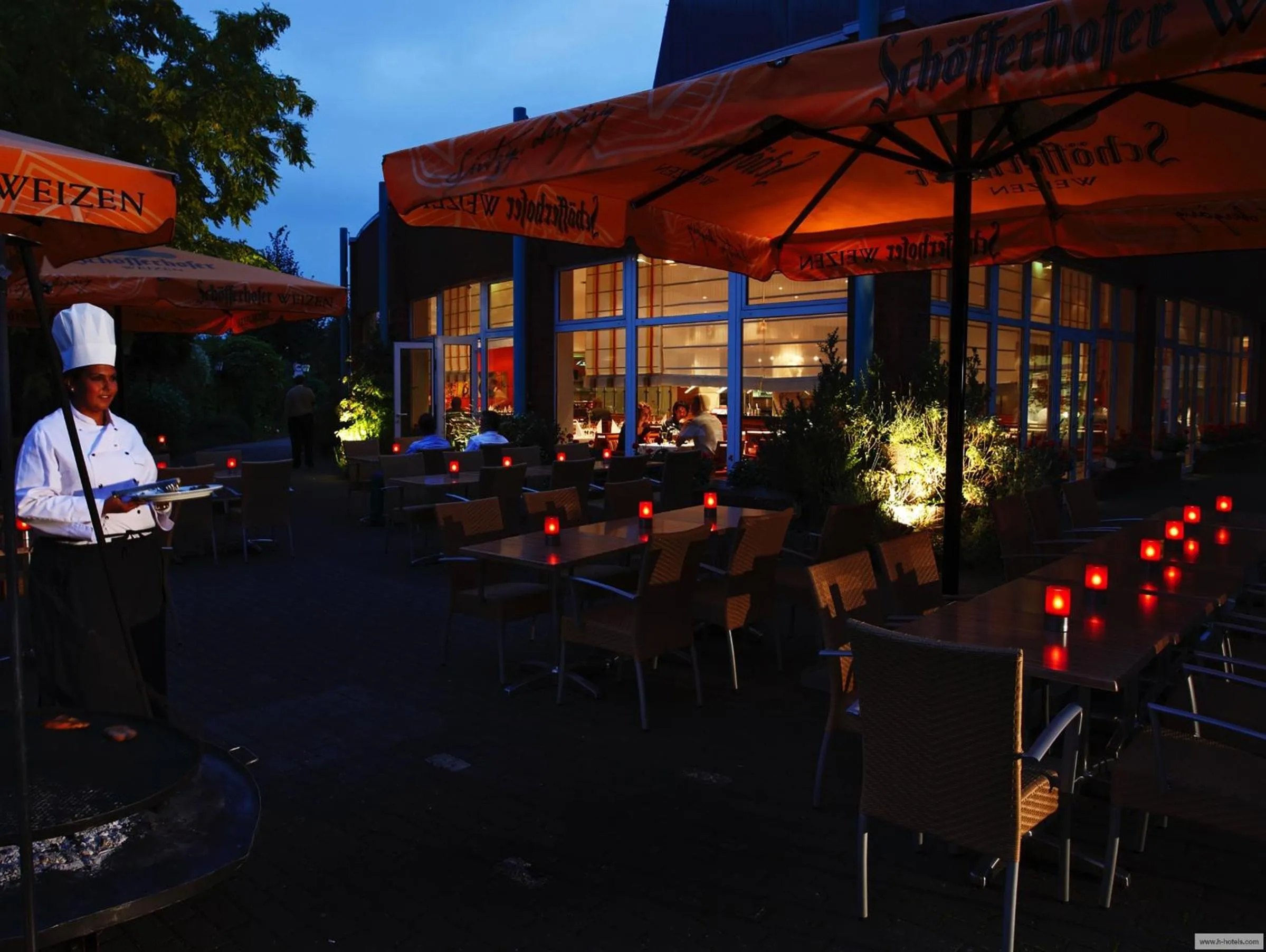 Balcony/Terrace in H+ Hotel Köln Hürth