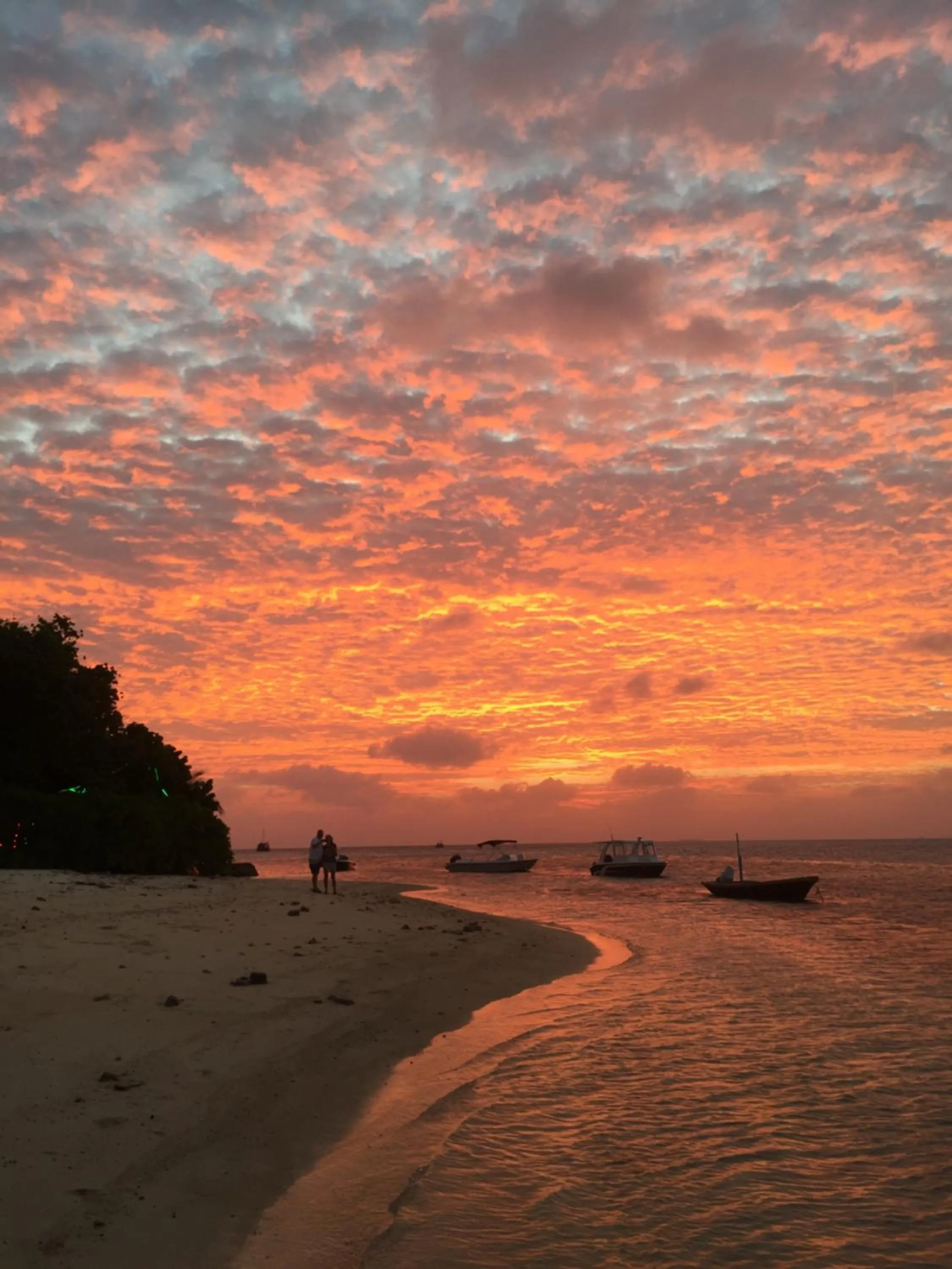 Natural landscape in Ocean Way Guraidhoo