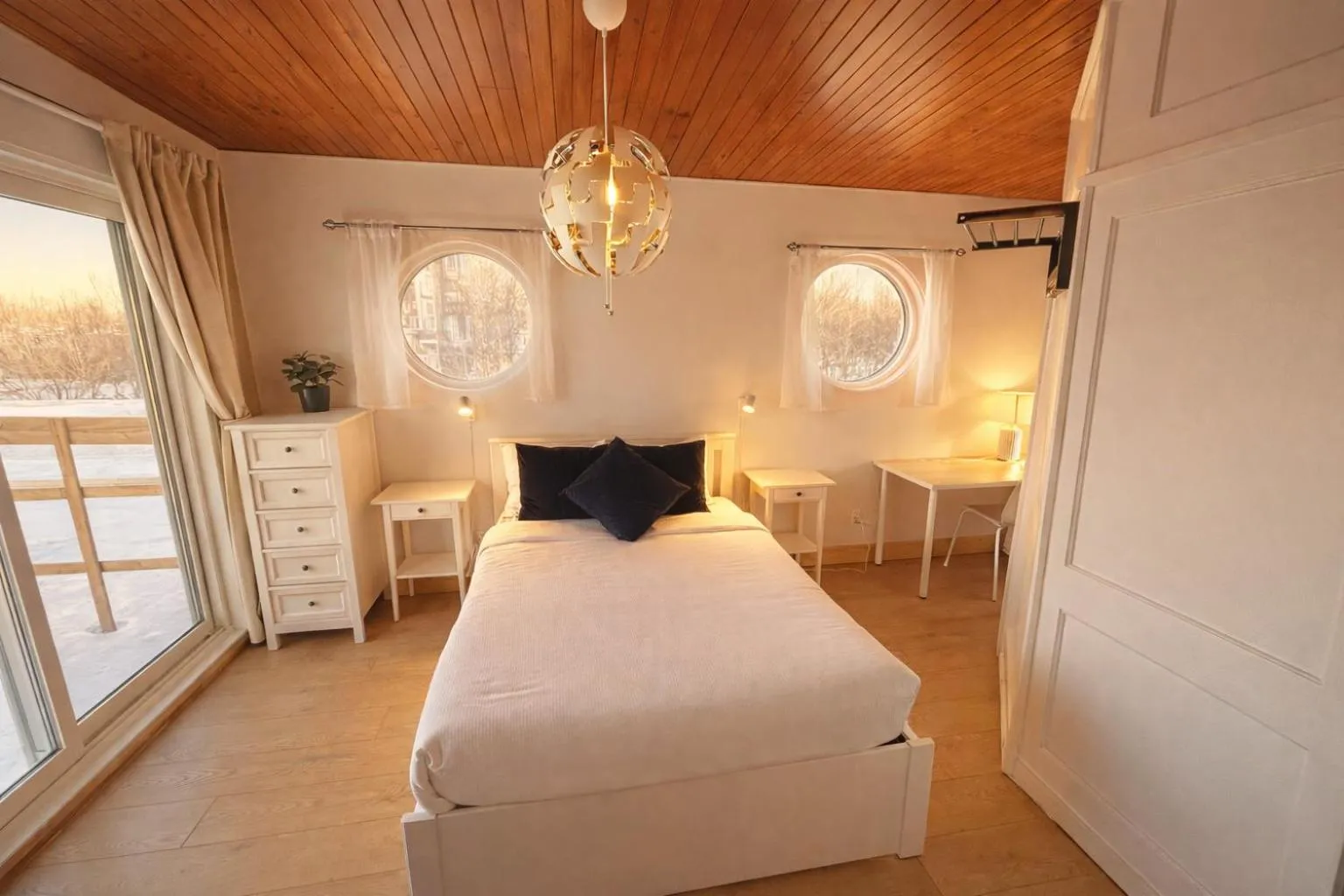 Bed in Auberge du Plateau