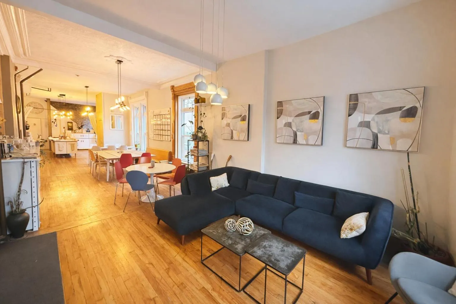 Living room in Auberge du Plateau