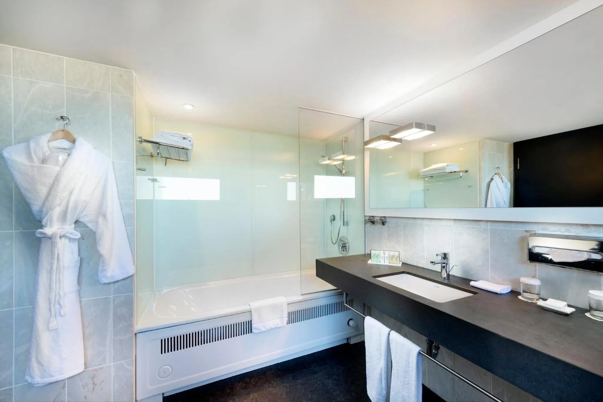 Bathroom in Crowne Plaza Düsseldorf - Neuss by IHG