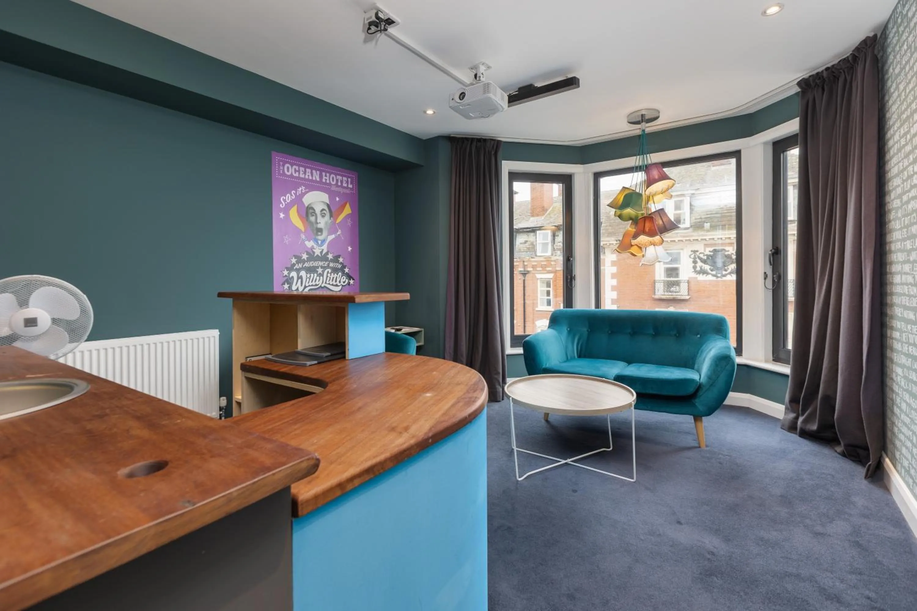 Living room in ART B&B