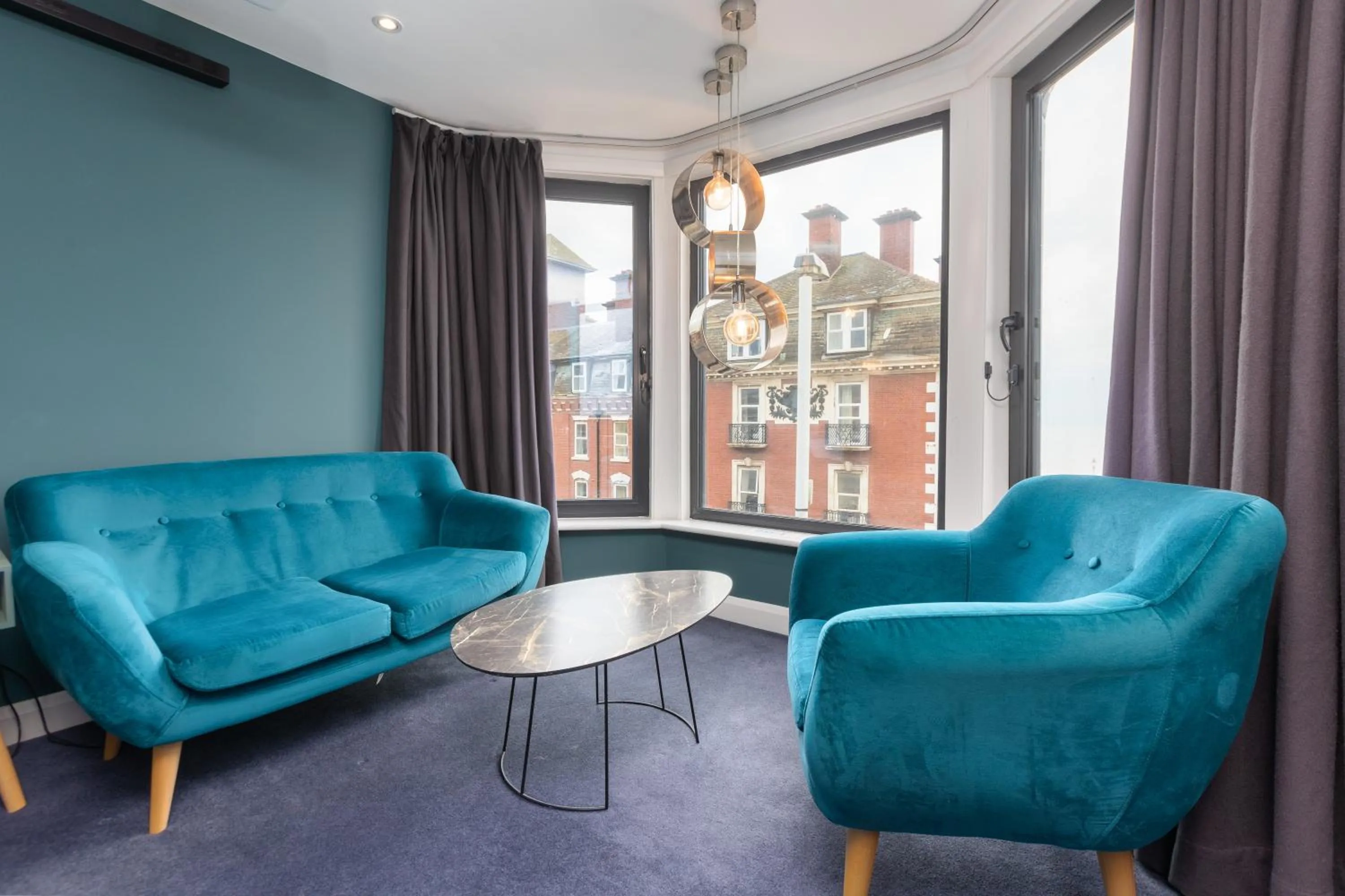 Living room in ART B&B