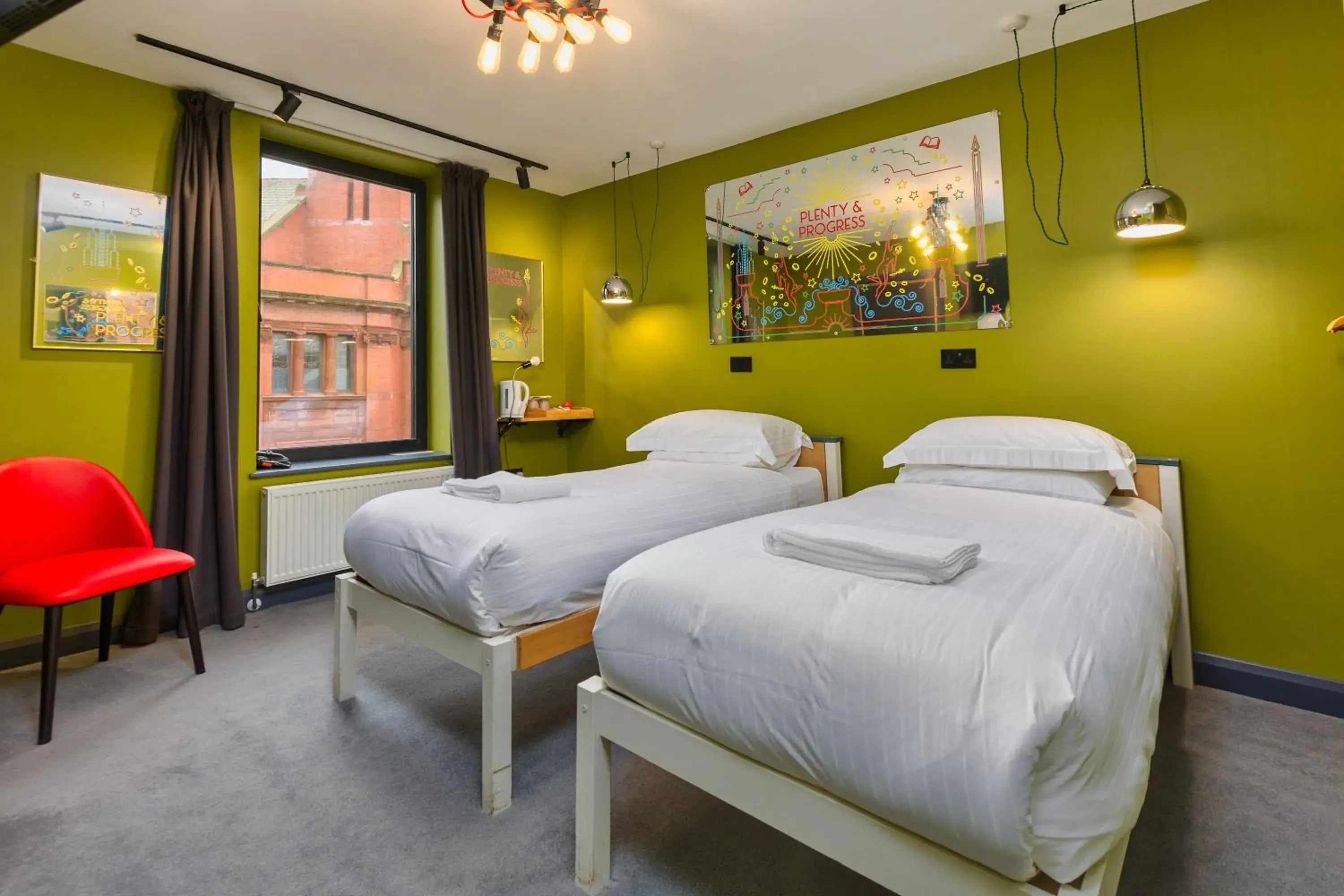 Twin Room in ART B&B Twin Room in ART B&B