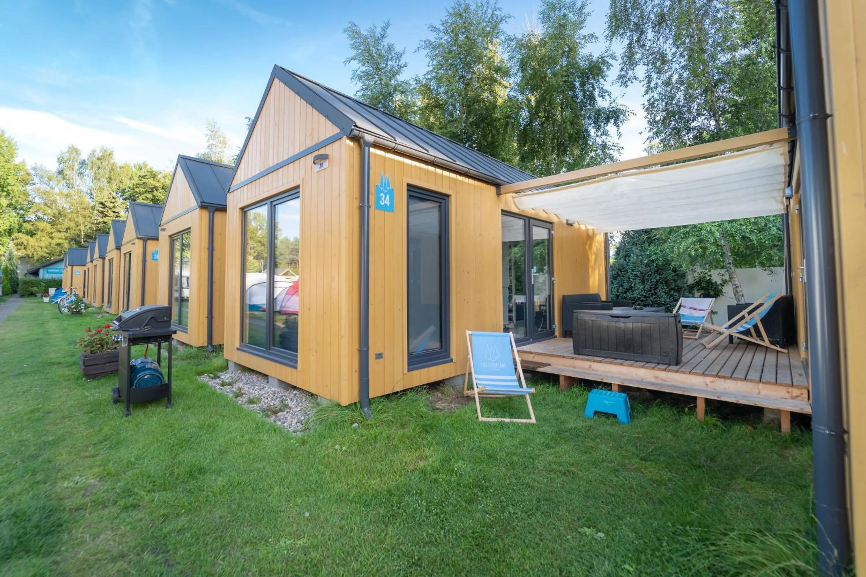 Patio in Pod Cyprysami - surf & family resort