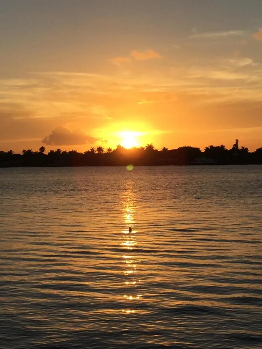 Sunset in Palm Beach Mermaid