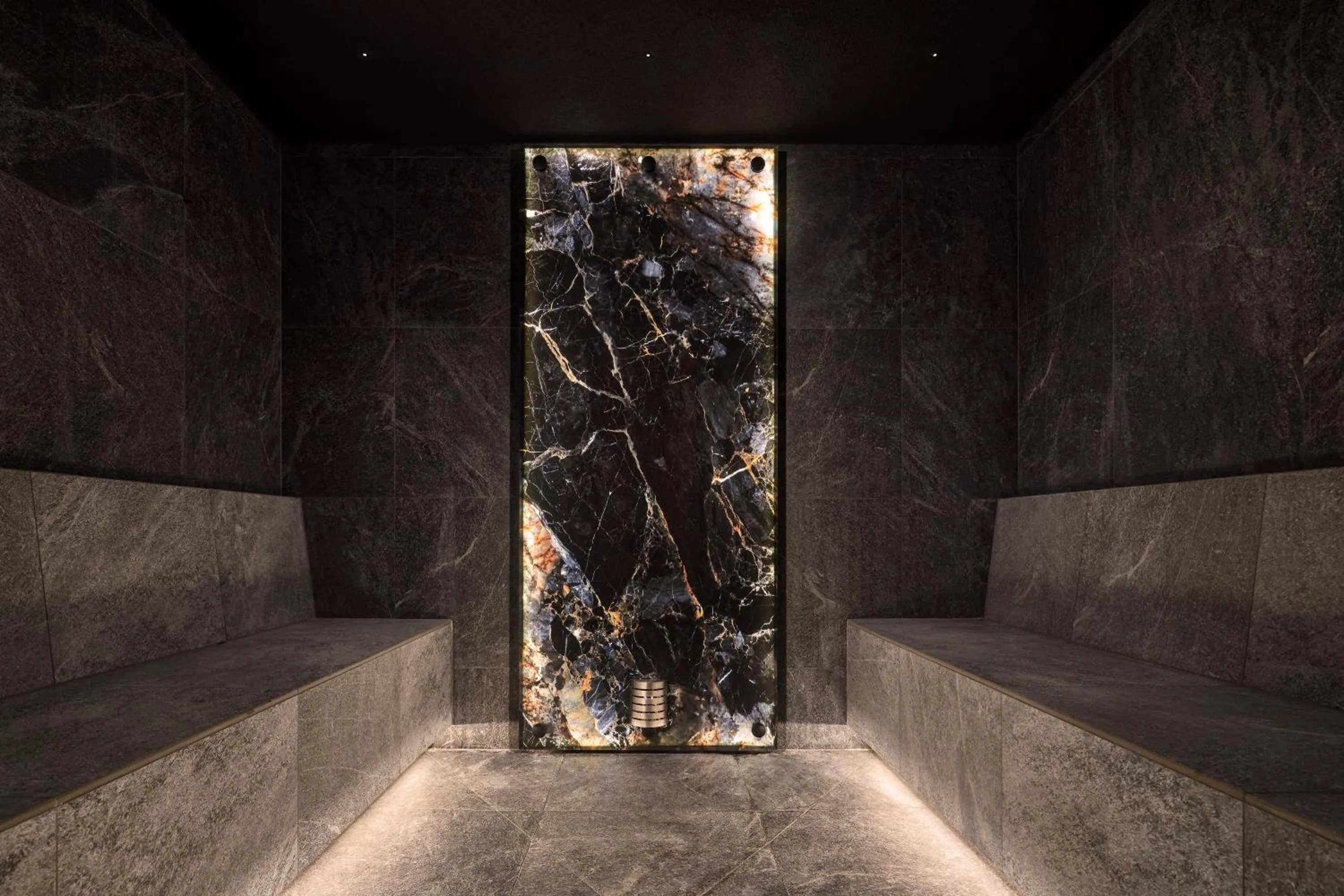 Steam room in Hotel Singer