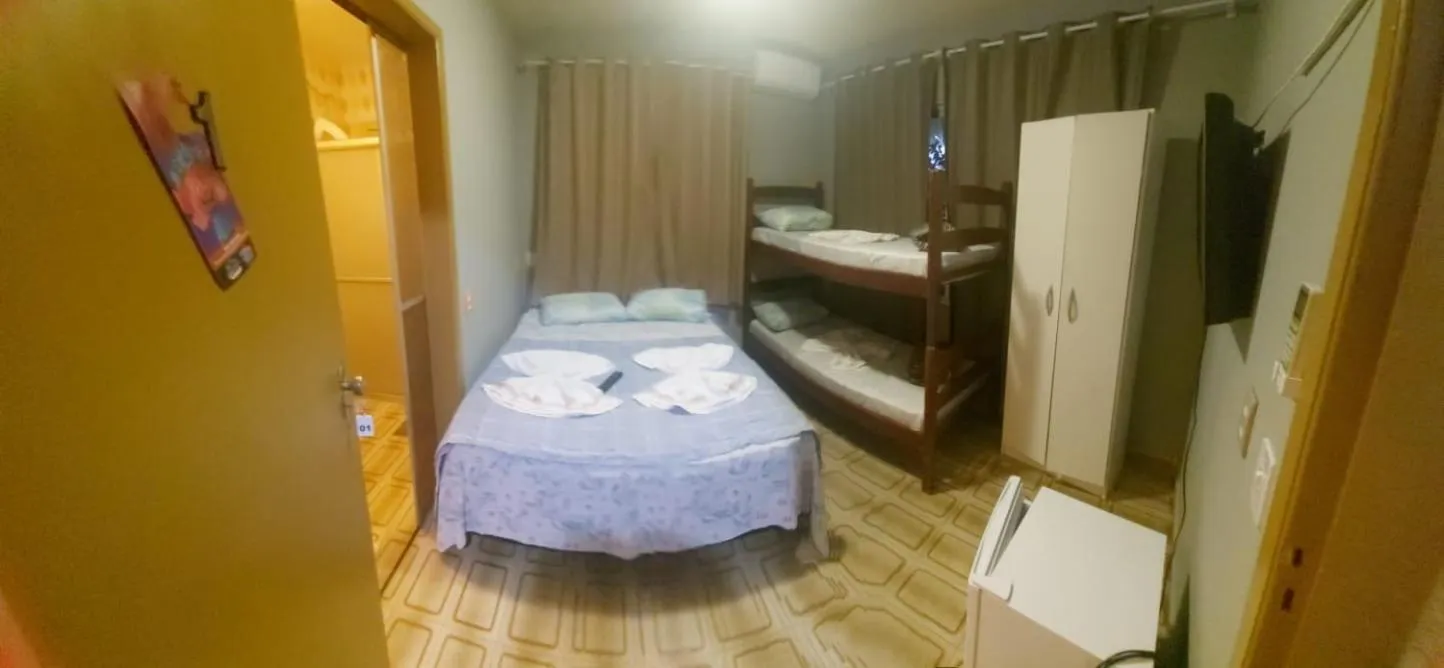 Bed in Pousada Praia do Trapiche