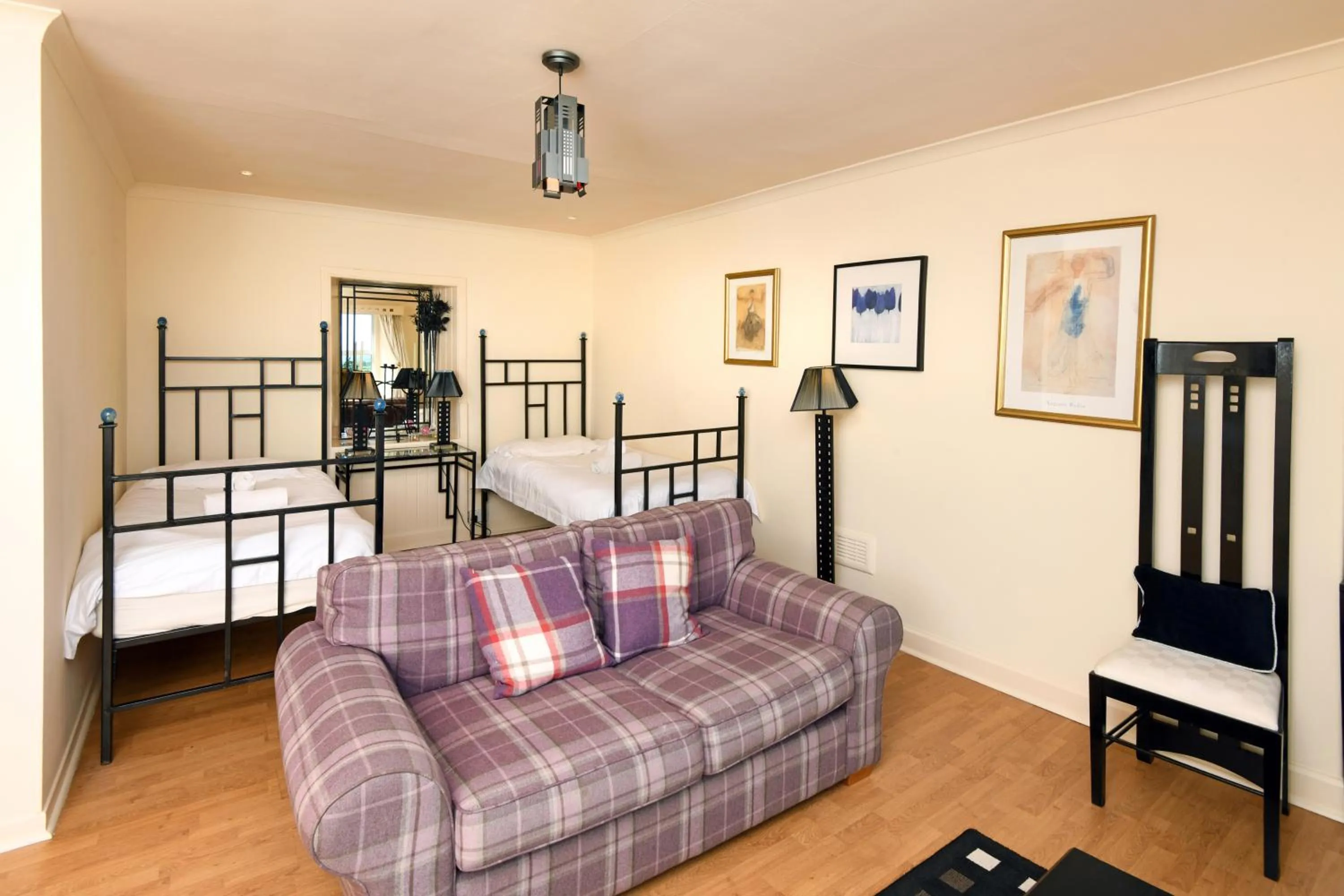 Living room, Bed in Craigadam Country House Hotel