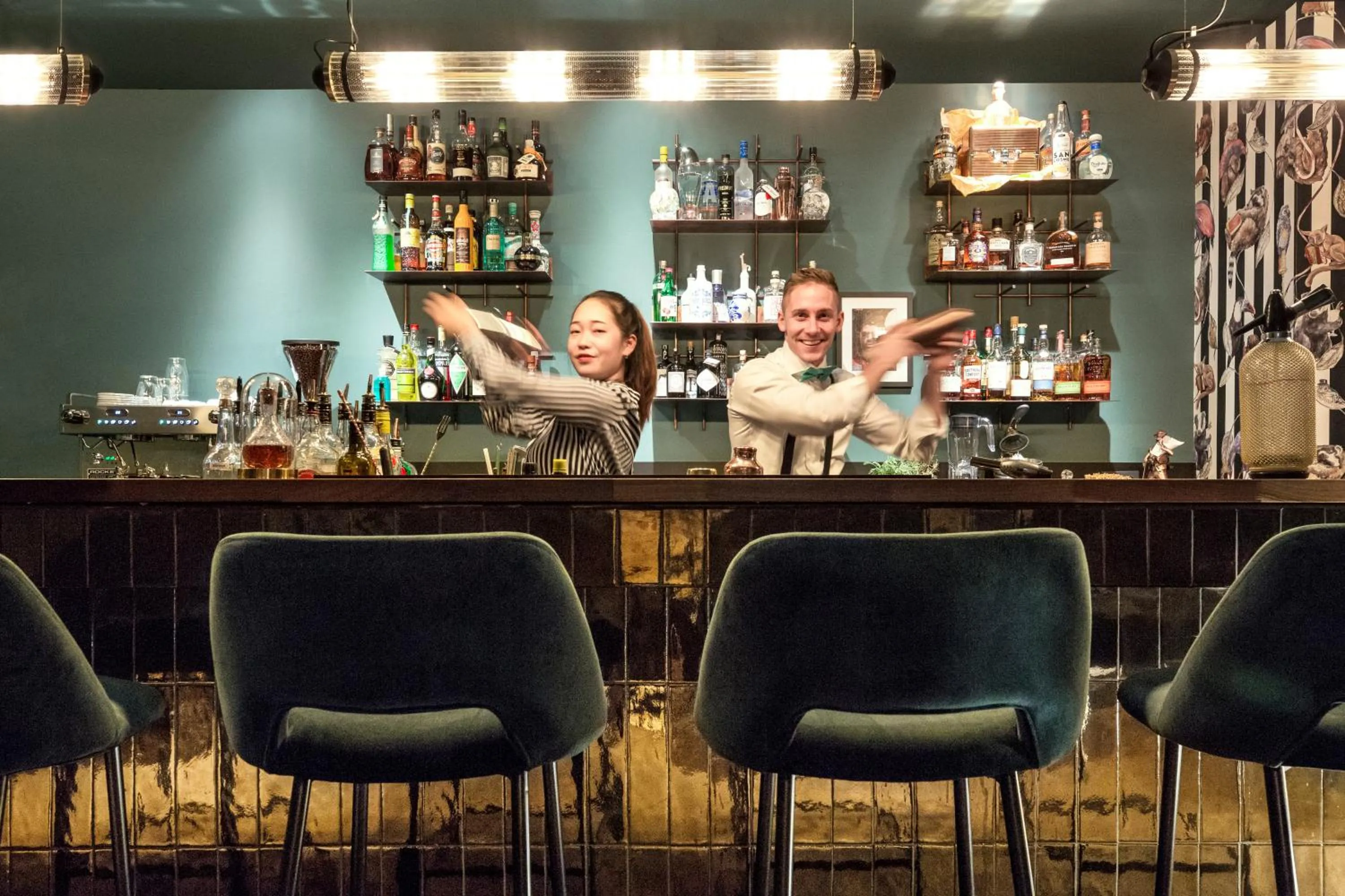 Staff in Manhattan Hotel