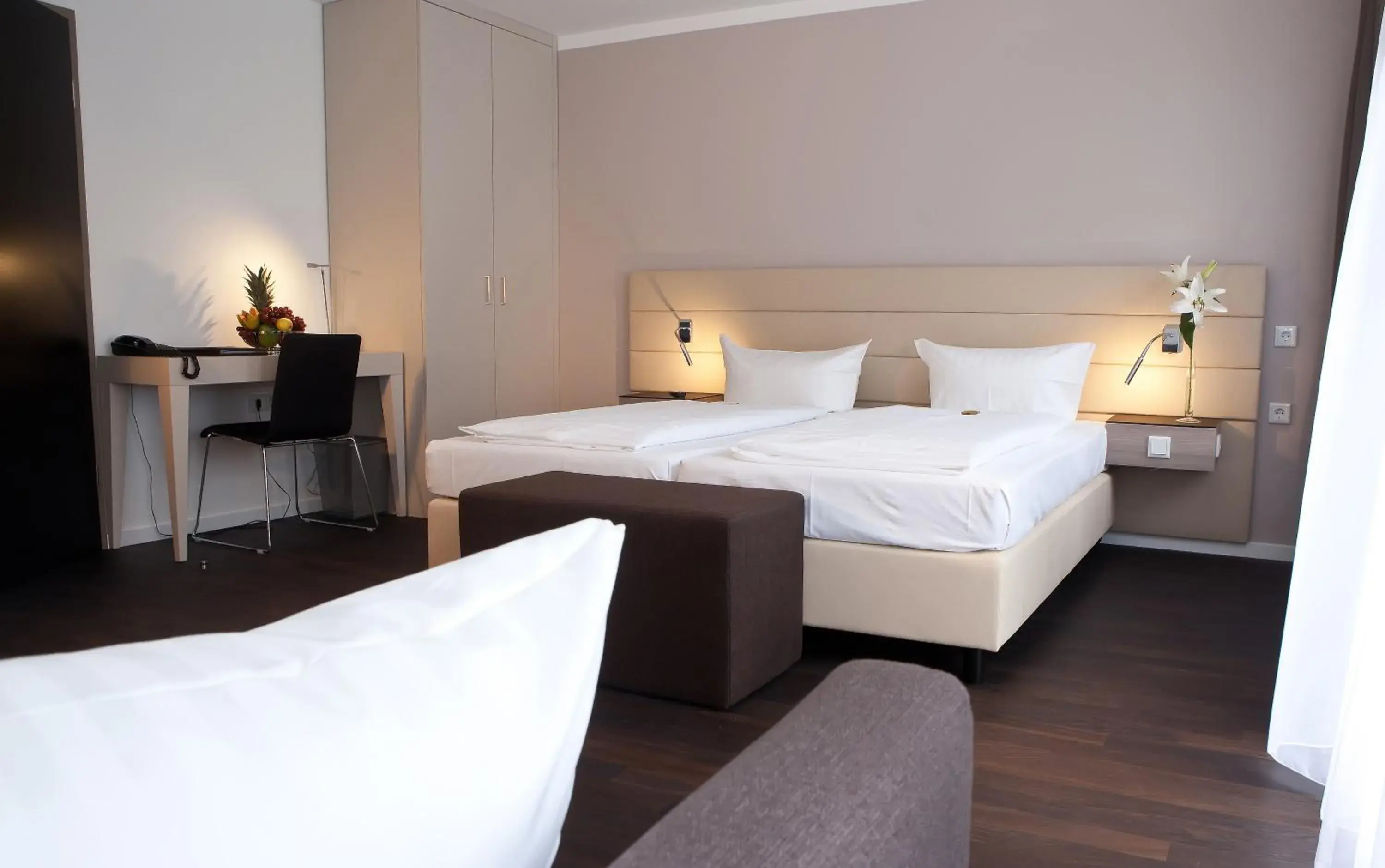 Bed in Manhattan Hotel Bed in Manhattan Hotel