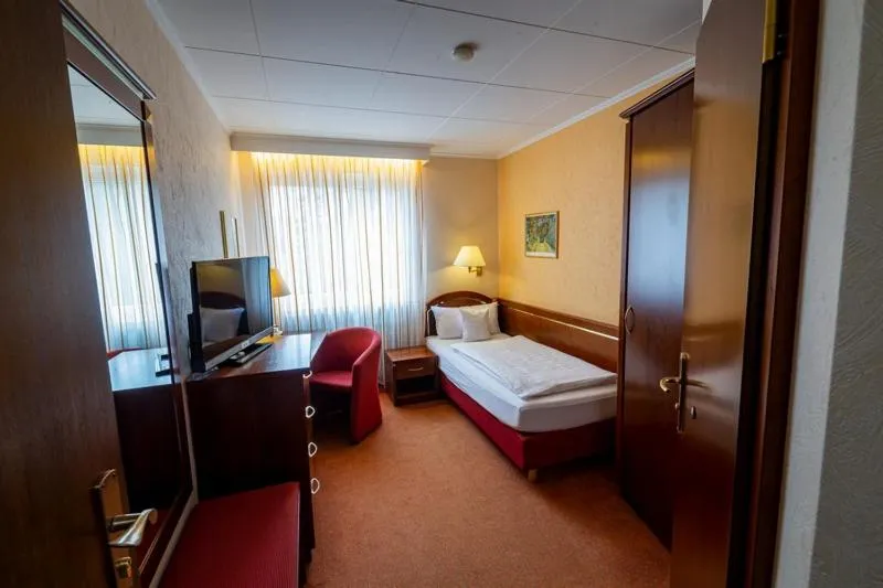 Bed in Hotel Hegenbarths