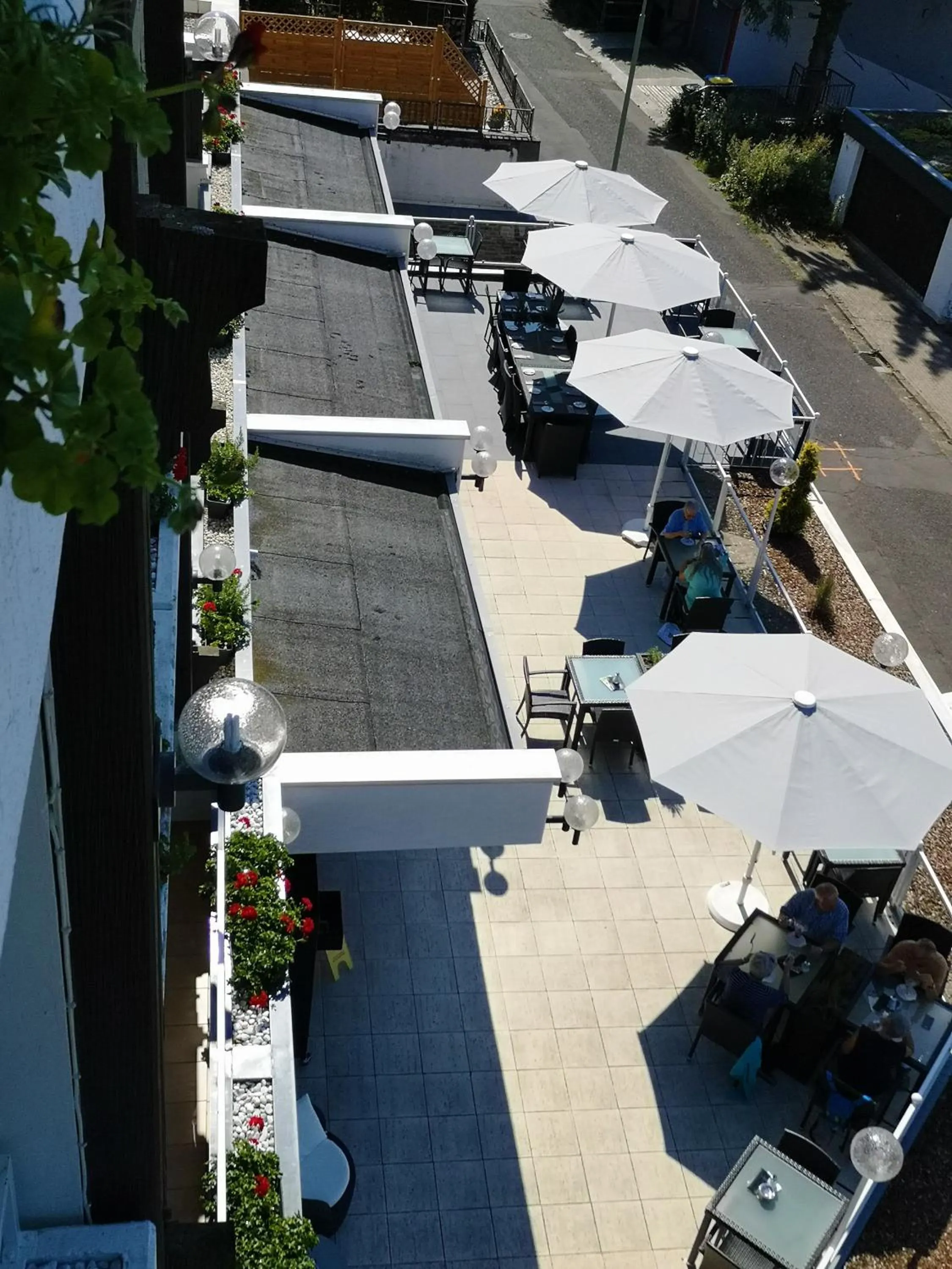 Bird's eye view in Hotel Hegenbarths