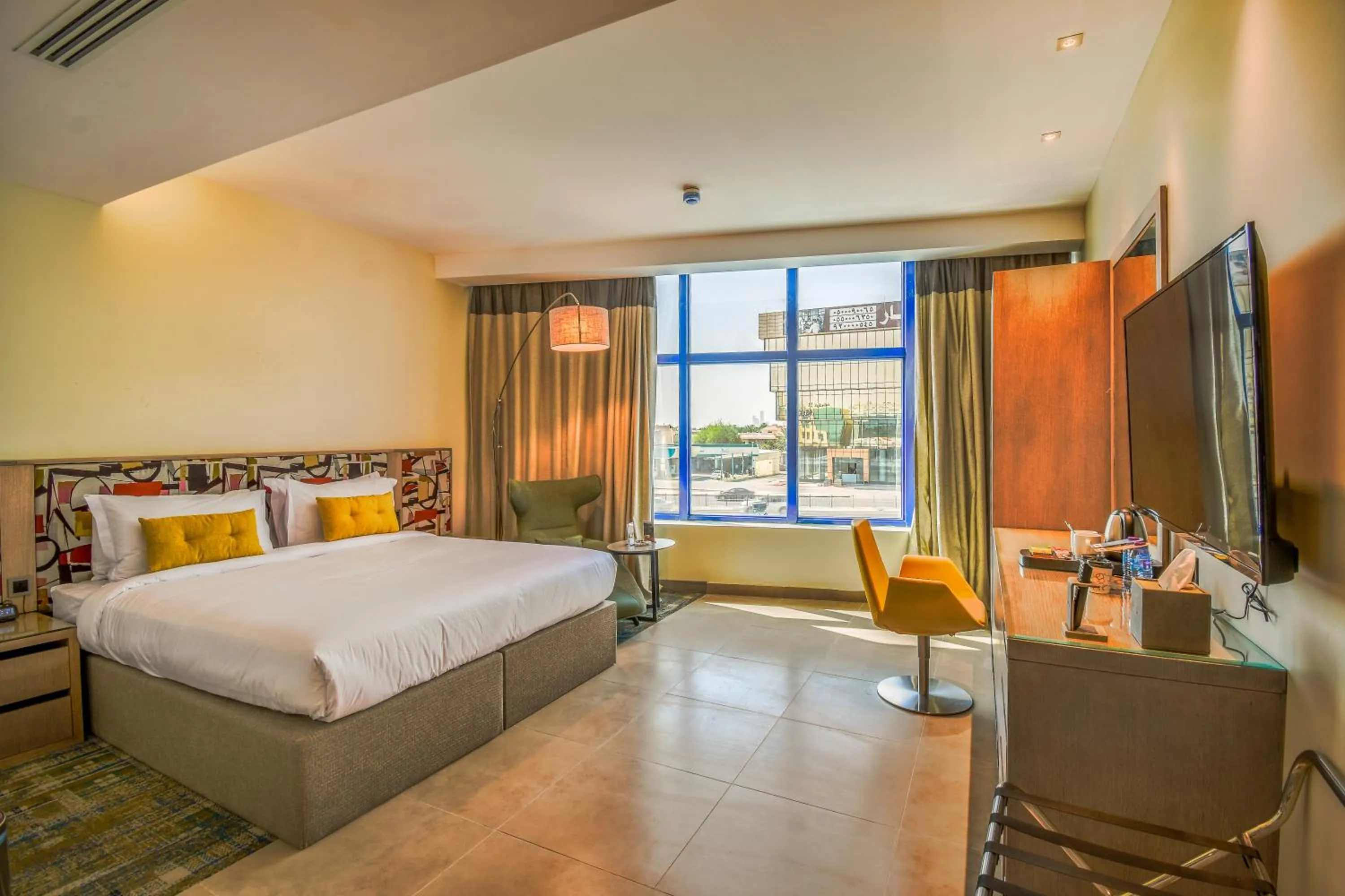 Photo of the whole room, Bed in Ewaa Express Hotel - Khurais