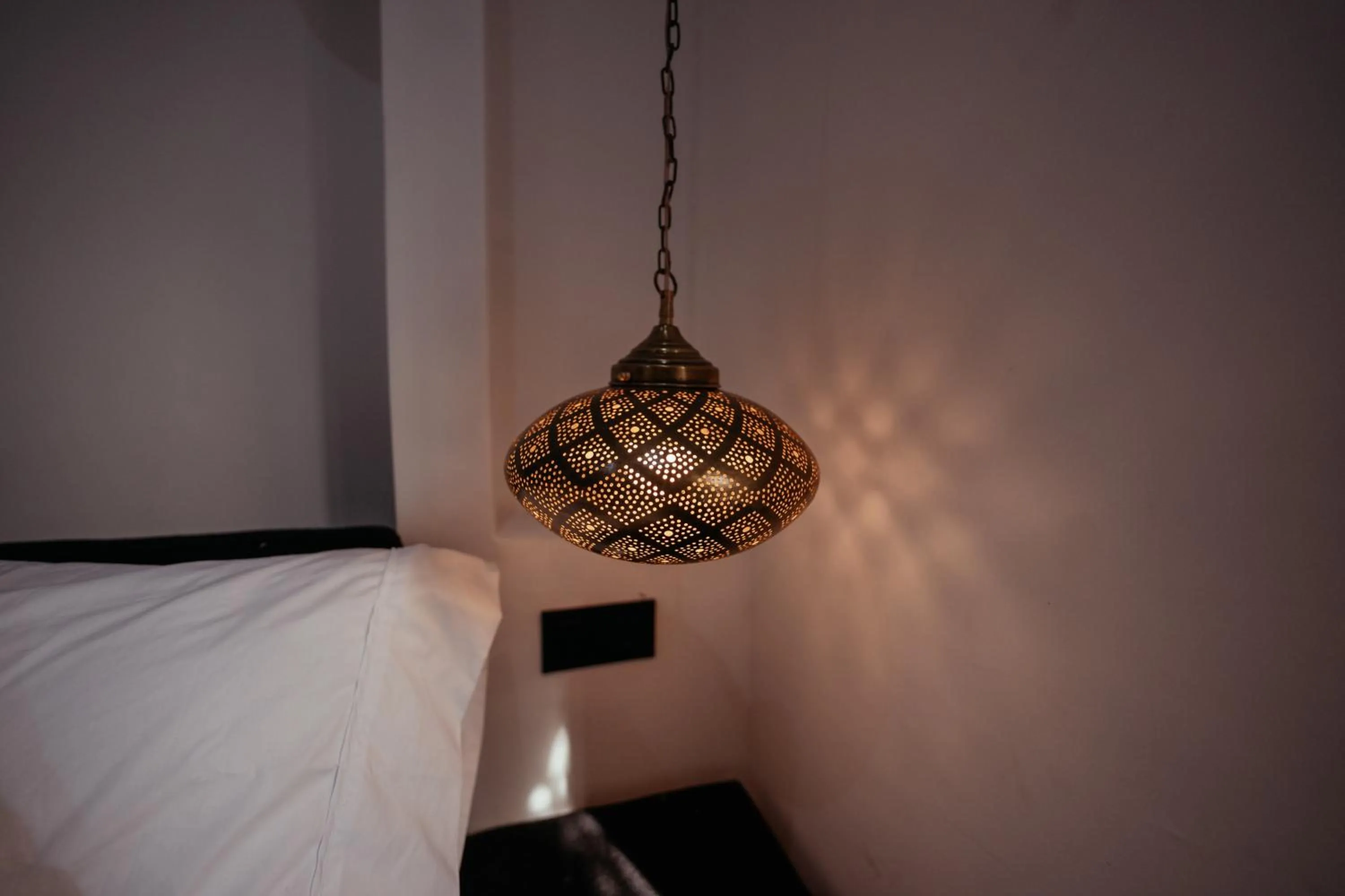 Decorative detail, Bed in Riad Agdal Royal & Spa