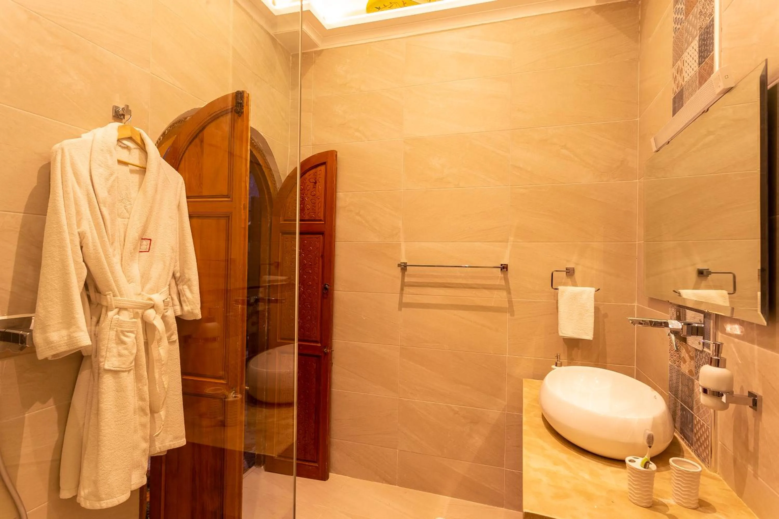 Shower in Riad Agdal Royal & Spa
