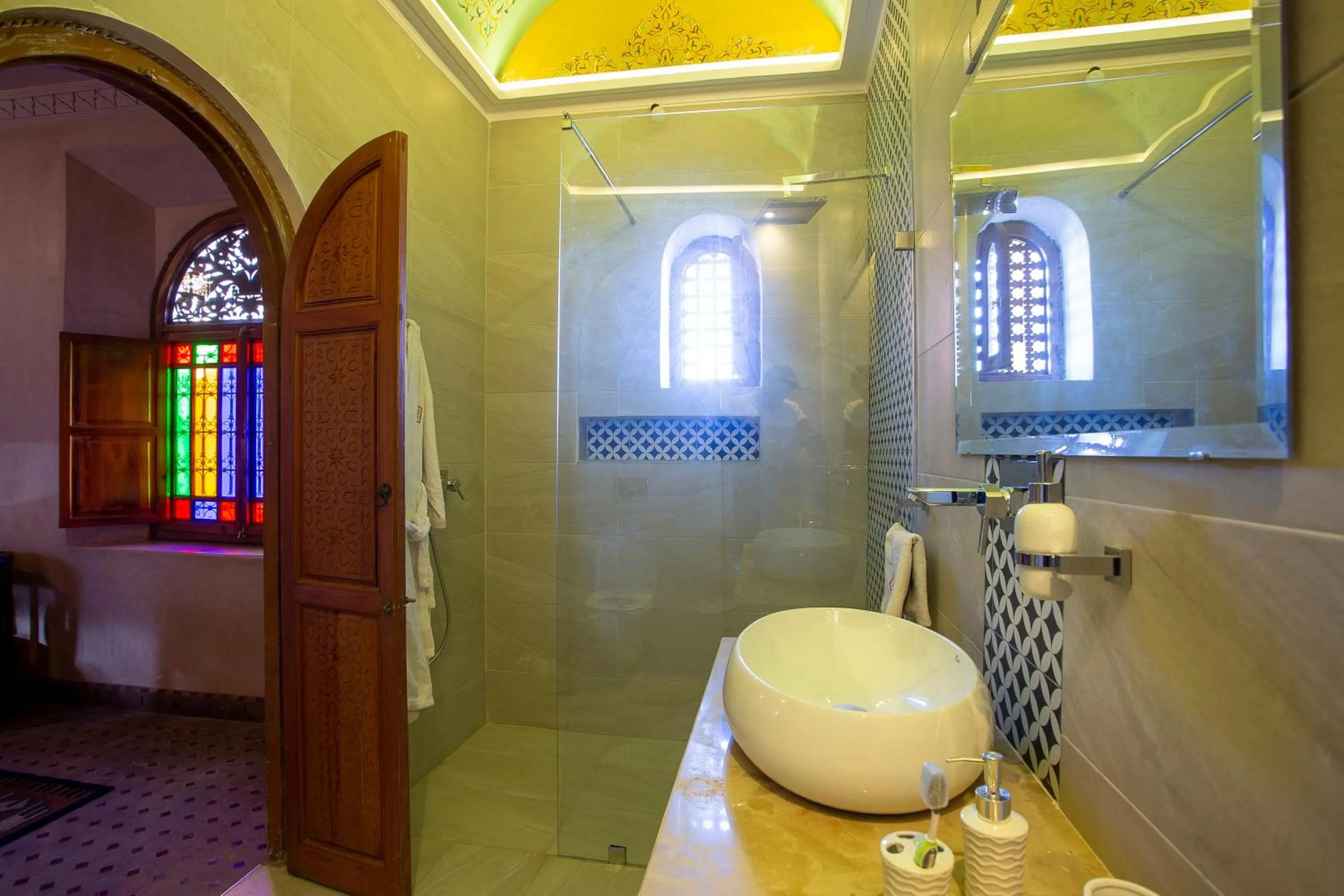 Shower in Riad Agdal Royal & Spa
