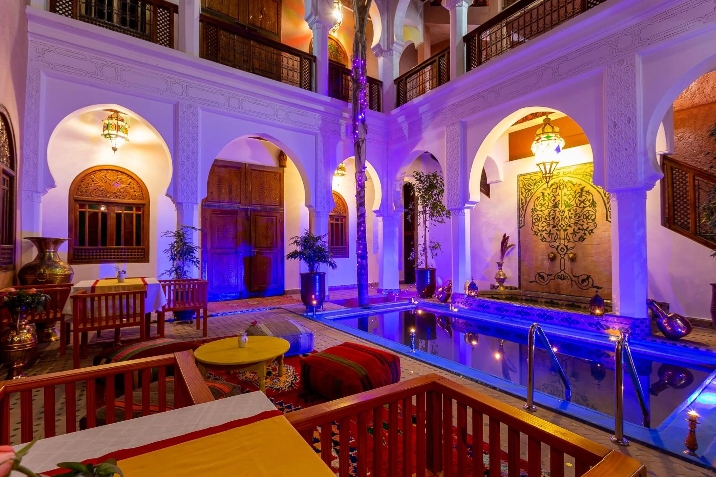 Swimming pool in Riad Agdal Royal & Spa