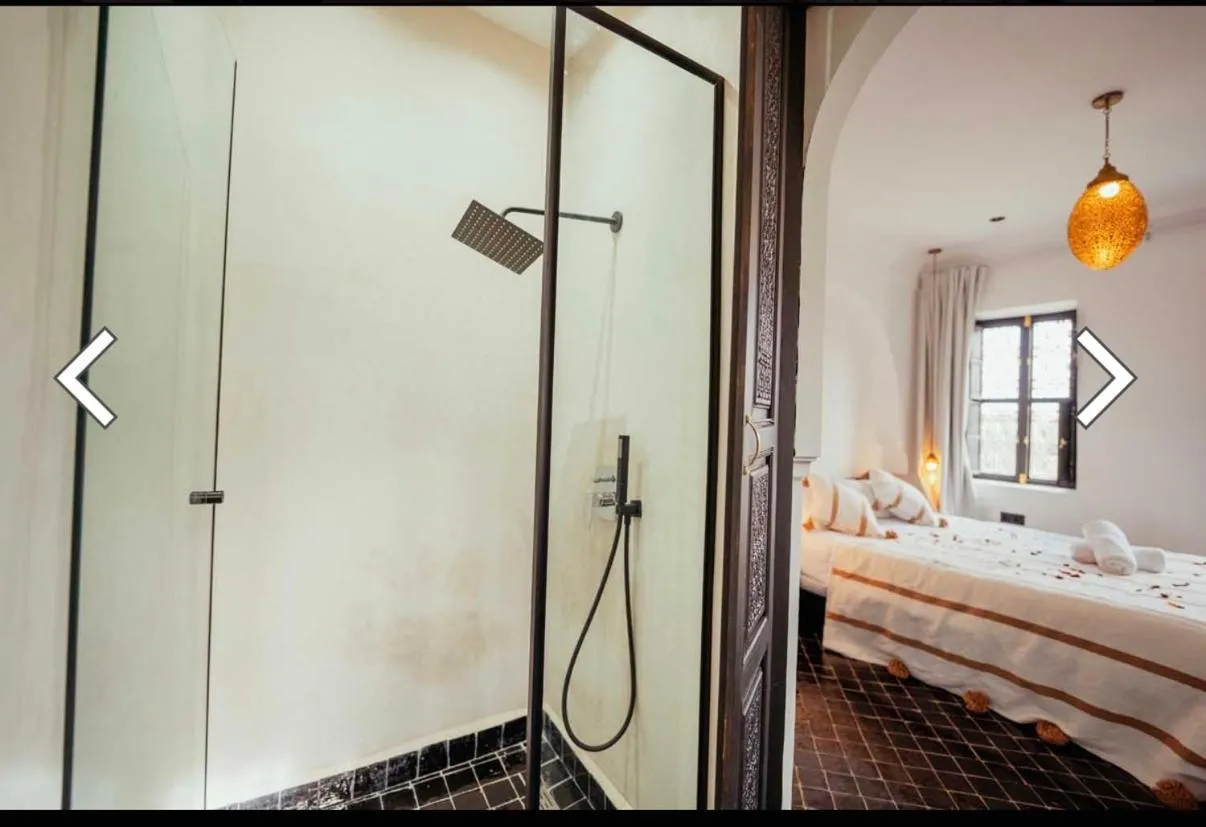 Bed in Riad Agdal Royal & Spa