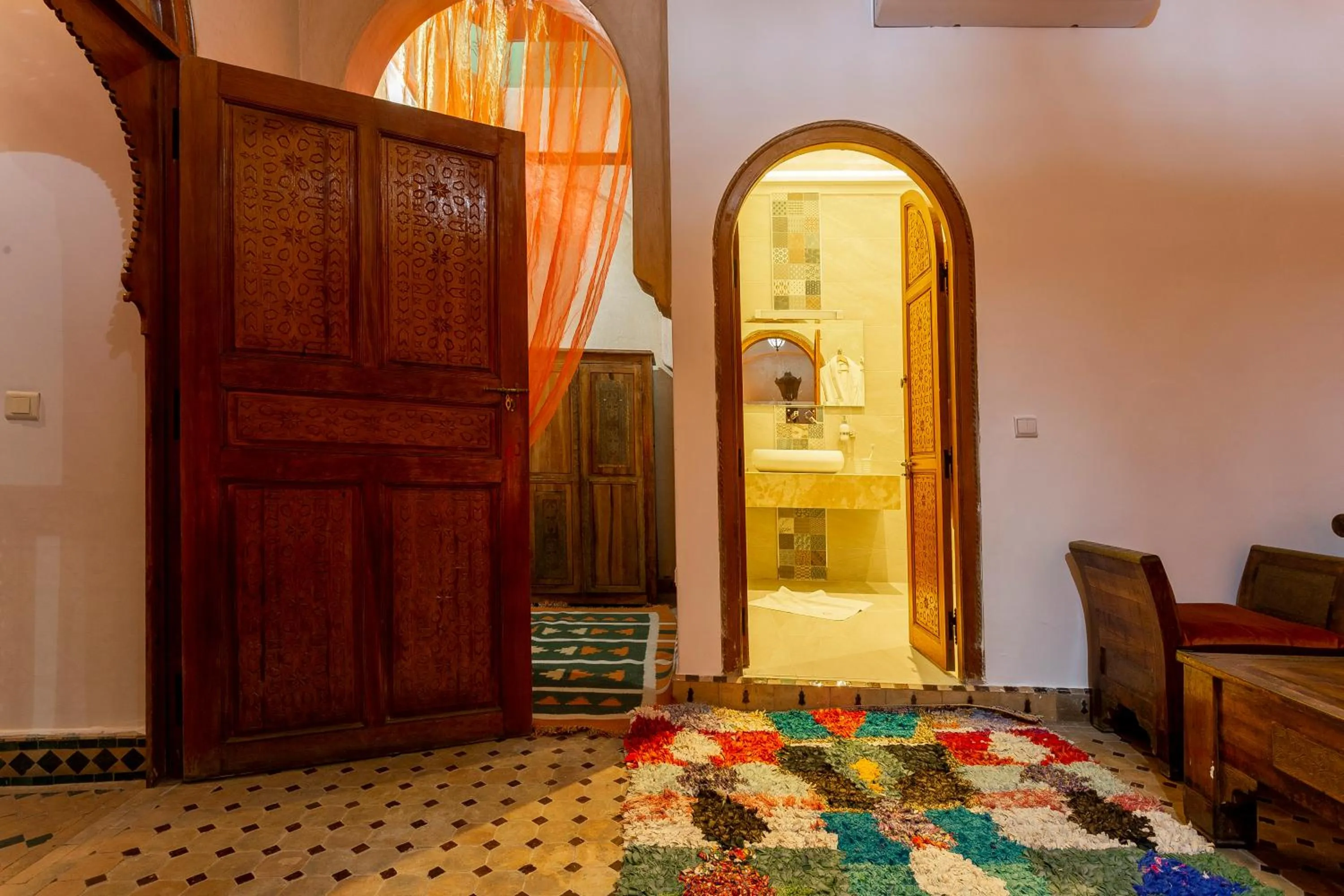 Bedroom, Bed in Riad Agdal Royal & Spa