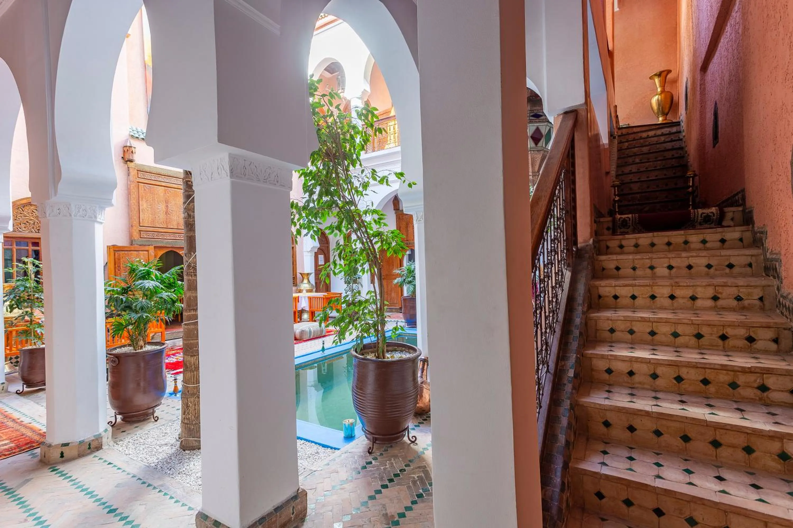 Patio in Riad Agdal Royal & Spa