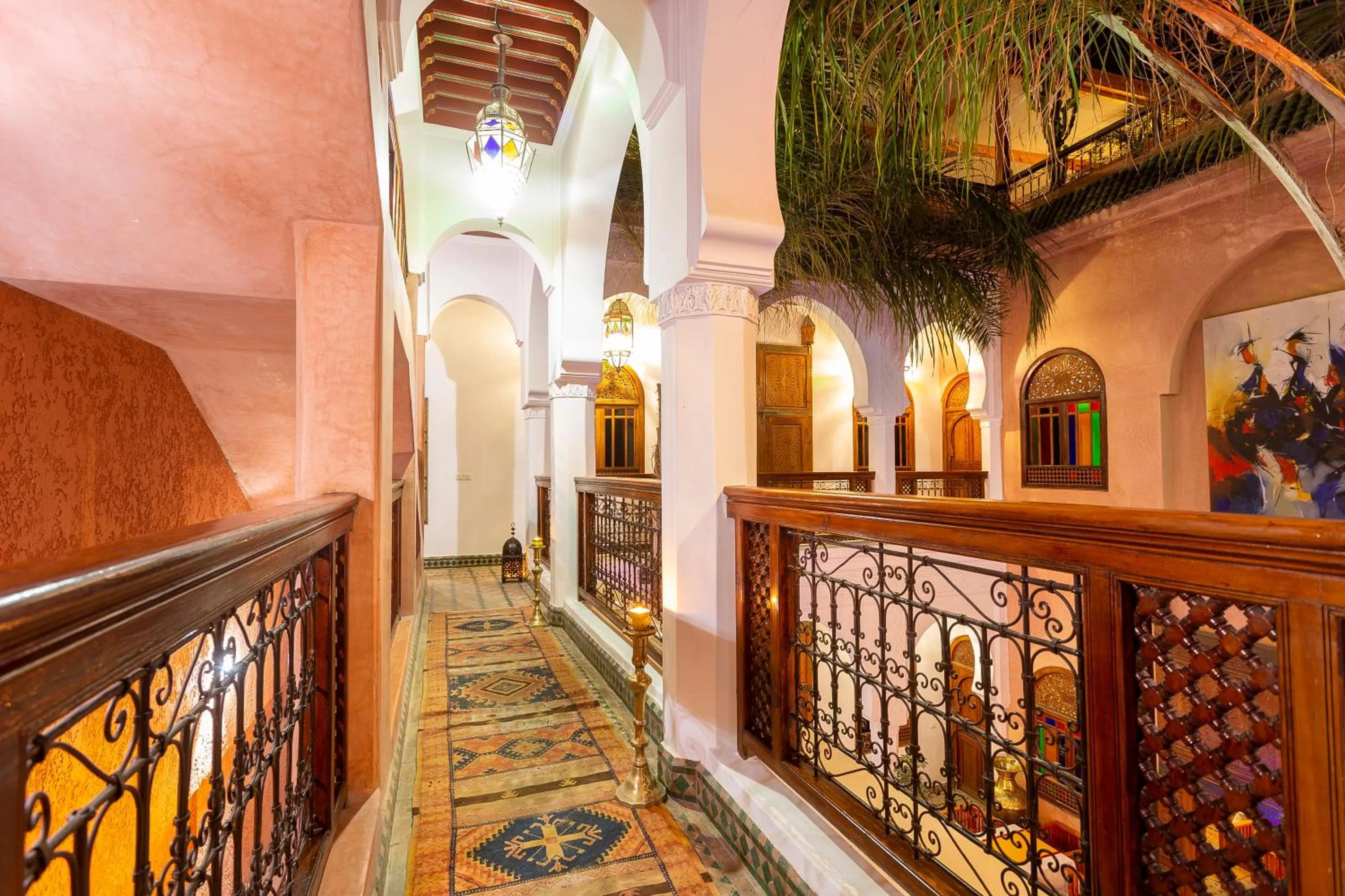 Patio in Riad Agdal Royal & Spa
