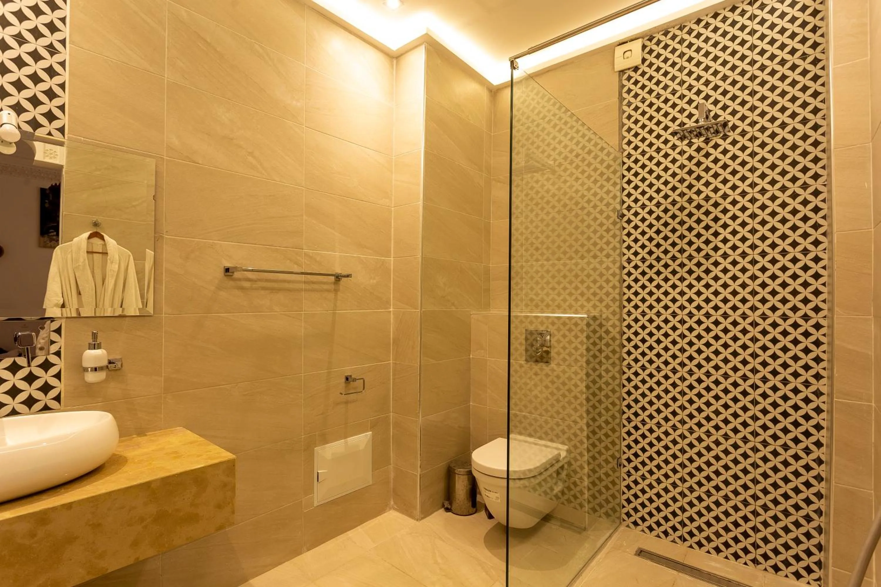 Shower in Riad Agdal Royal & Spa