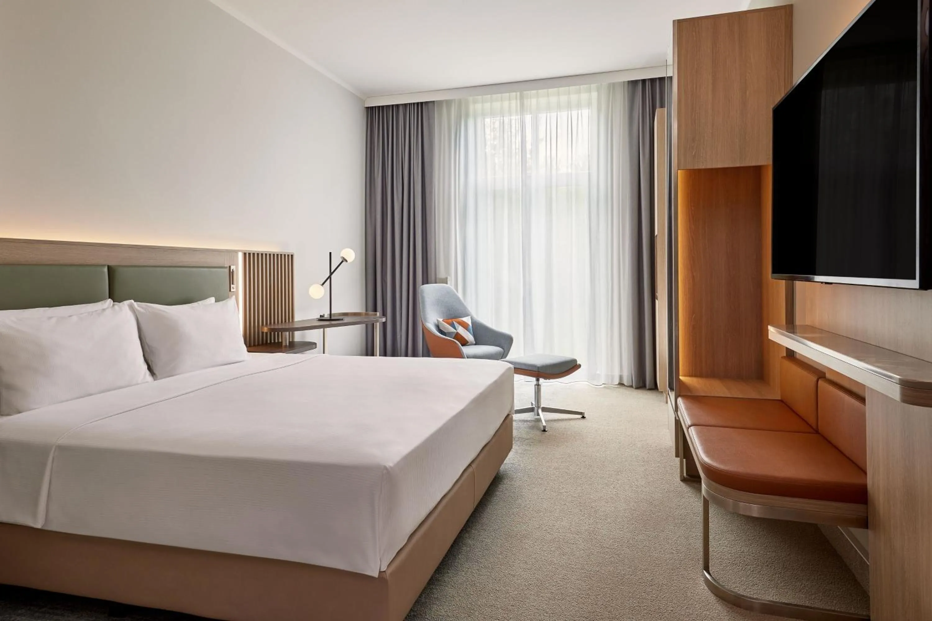 Photo of the whole room, Bed in Courtyard by Marriott Schwerin