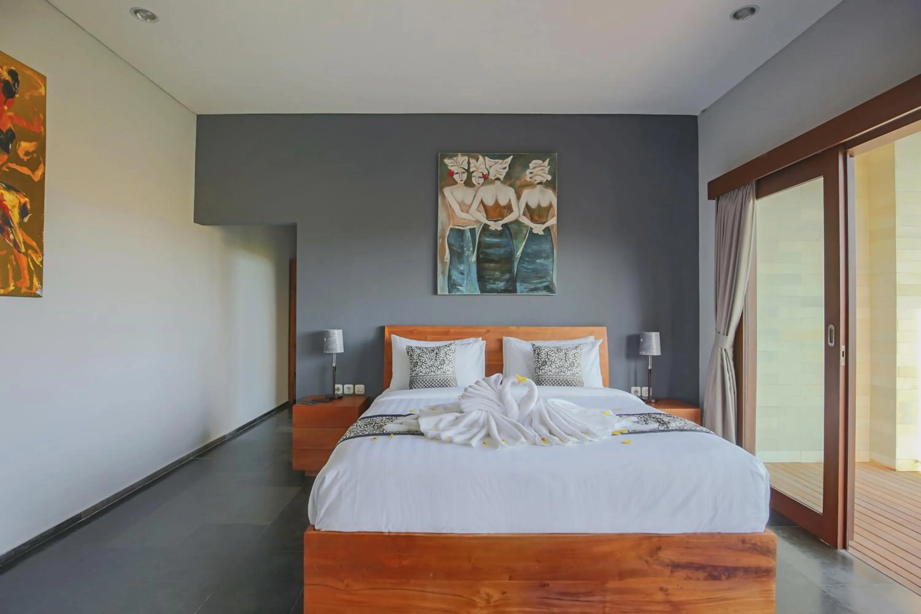 Bedroom, Bed in Uwu Villas