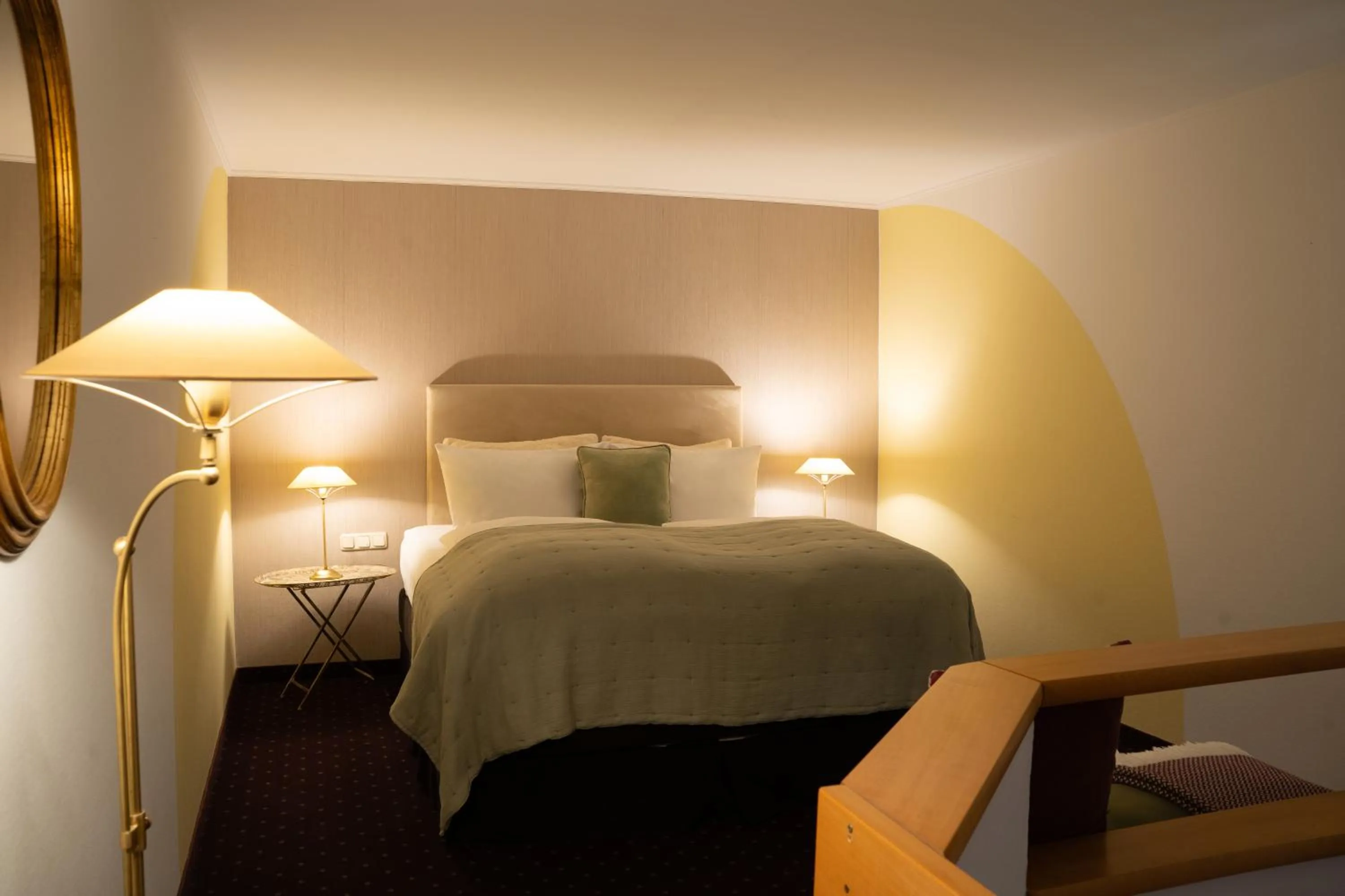 Photo of the whole room, Bed in Drahthammer Schlößl