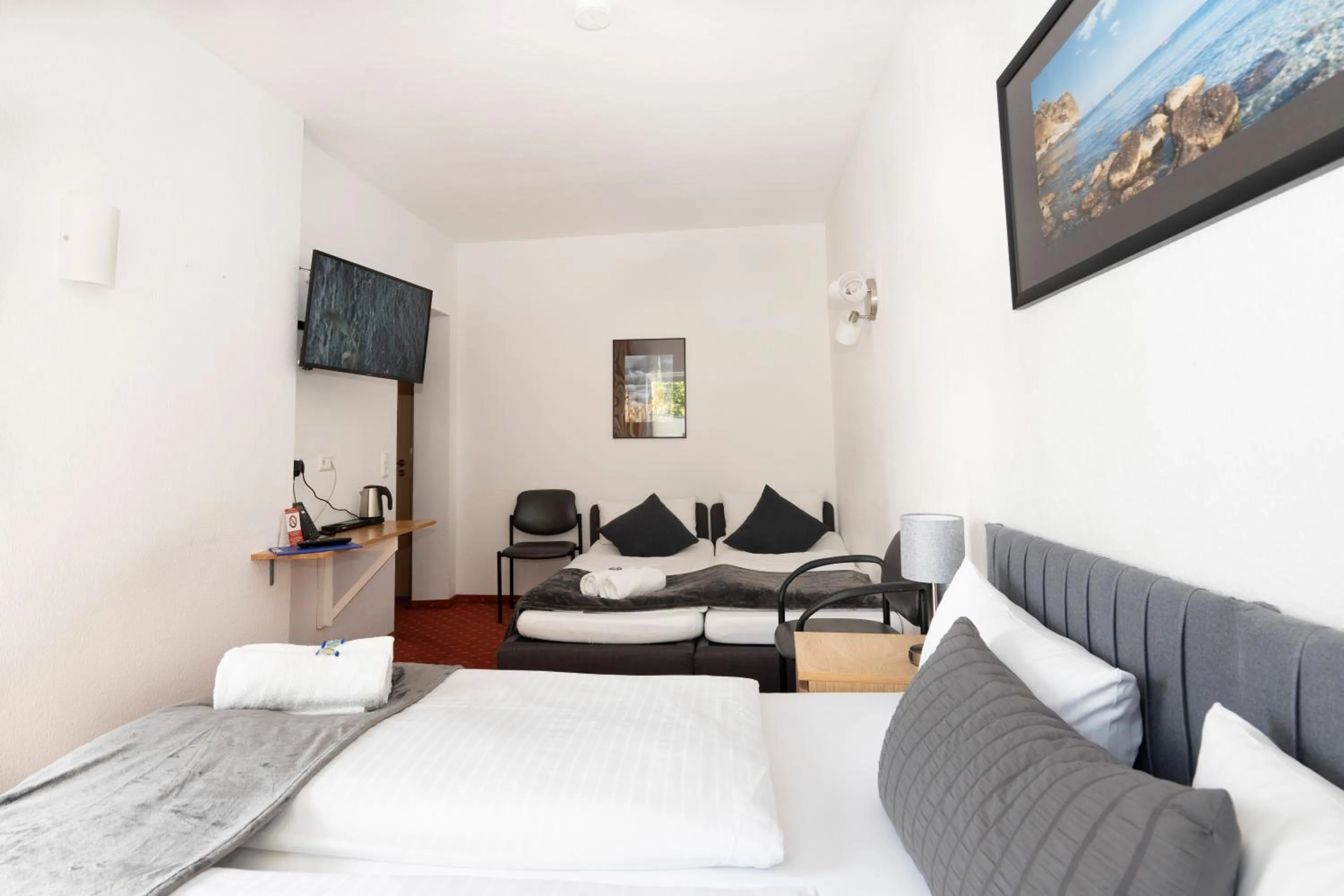 Bed in Baltic Hotel Lübeck