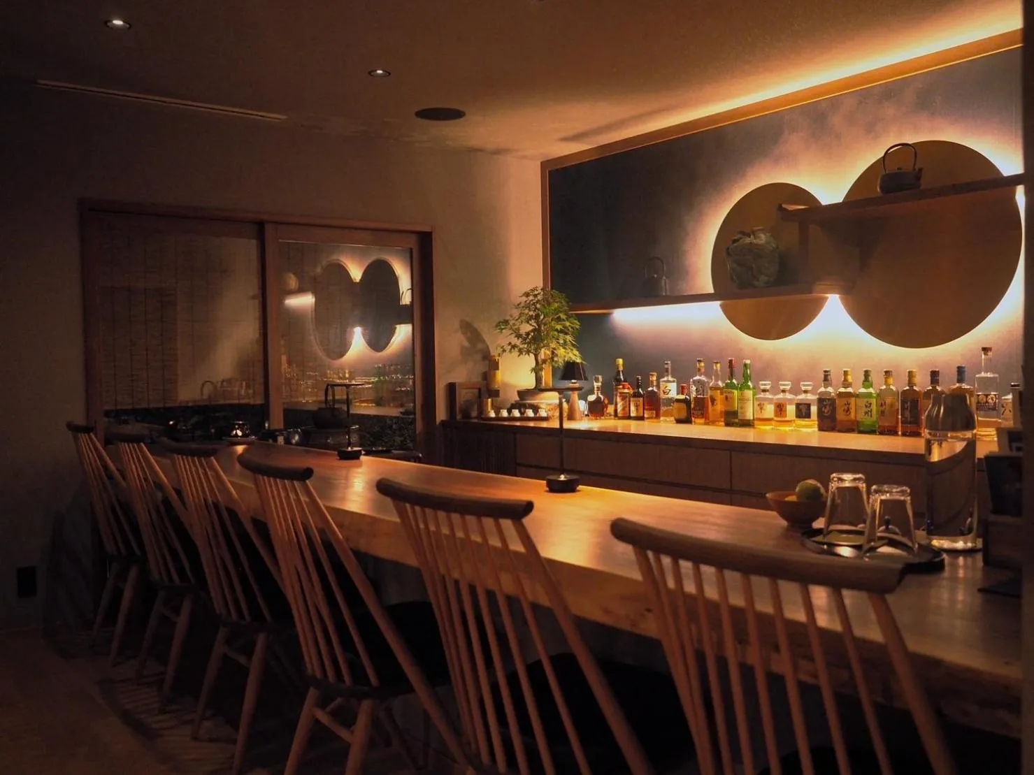 Drinks in Ishibekoji Muan