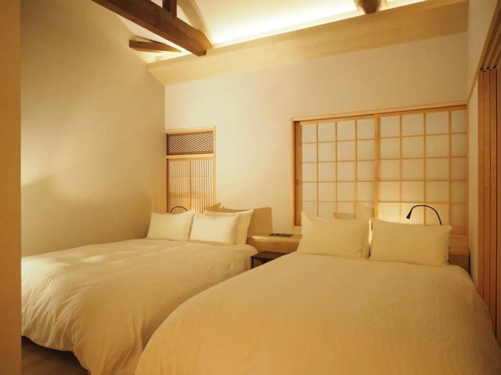 Bed in Ishibekoji Muan