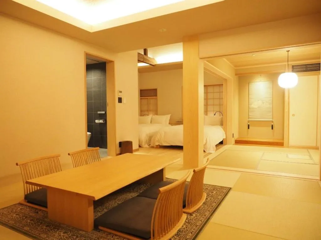 Bed in Ishibekoji Muan