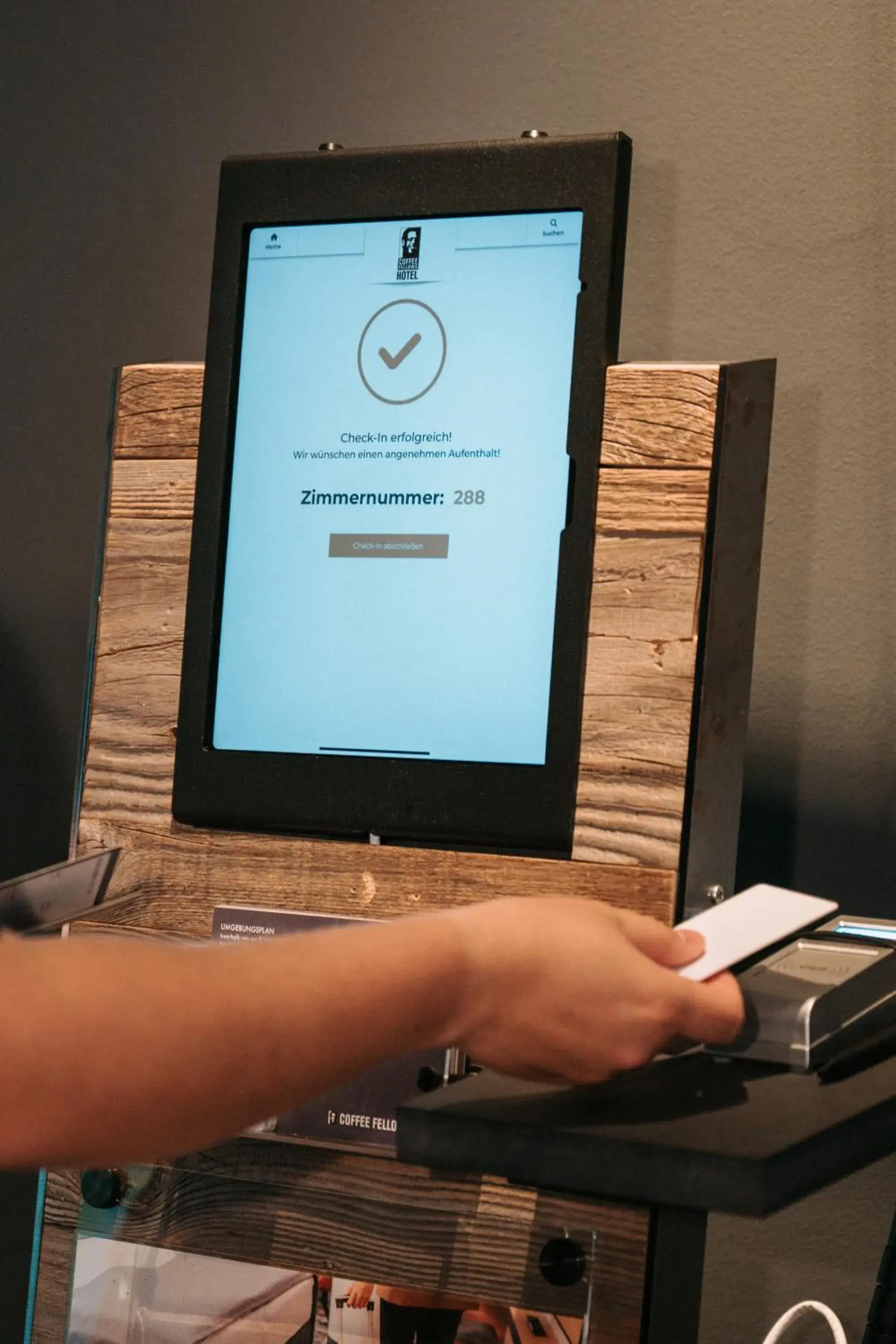 Lobby or reception in Feringapark Hotel by Coffee Fellows Hotels Lobby or reception in Feringapark Hotel by Coffee Fellows Hotels