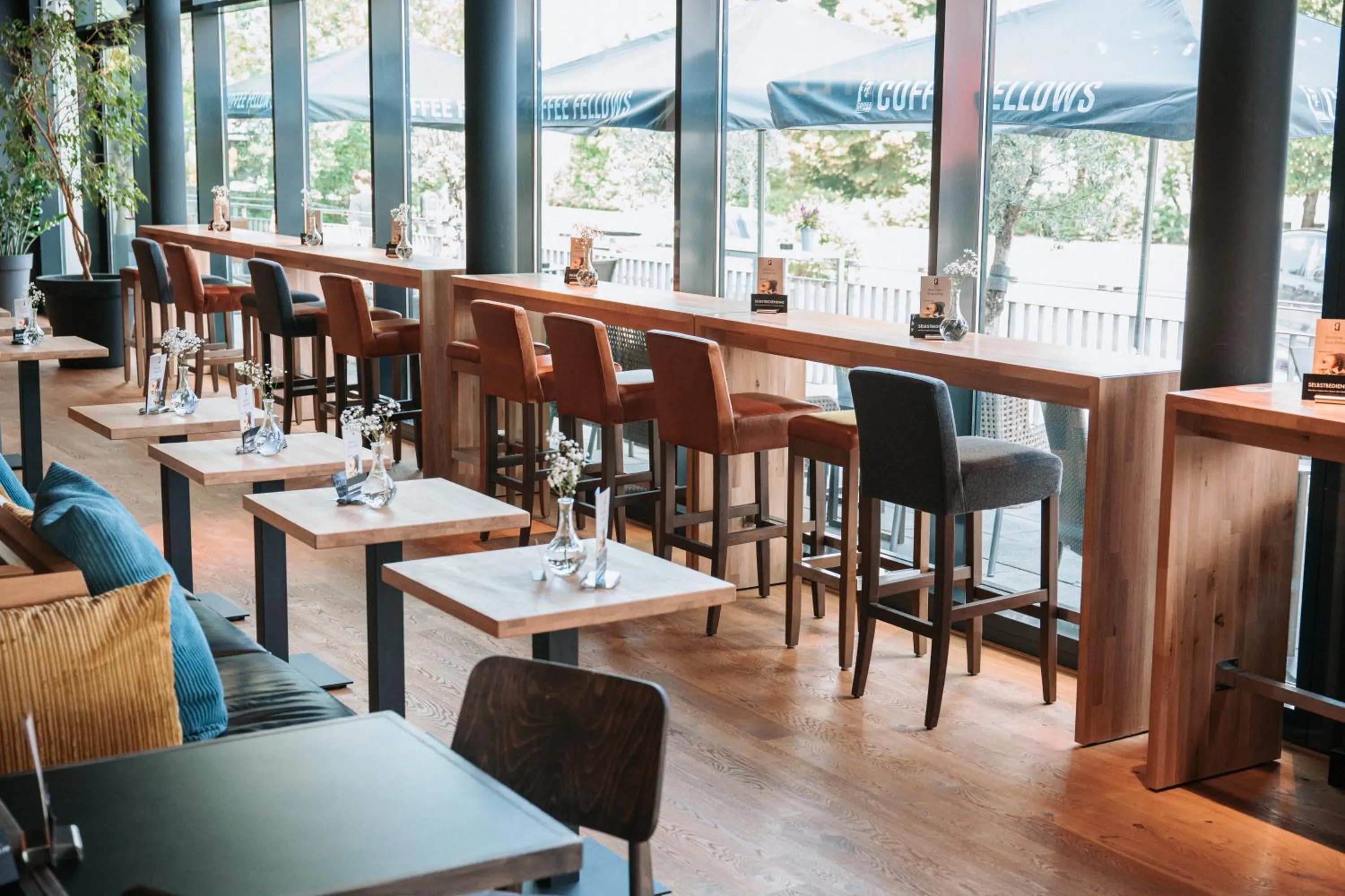 Restaurant/places to eat in Feringapark Hotel by Coffee Fellows Hotels