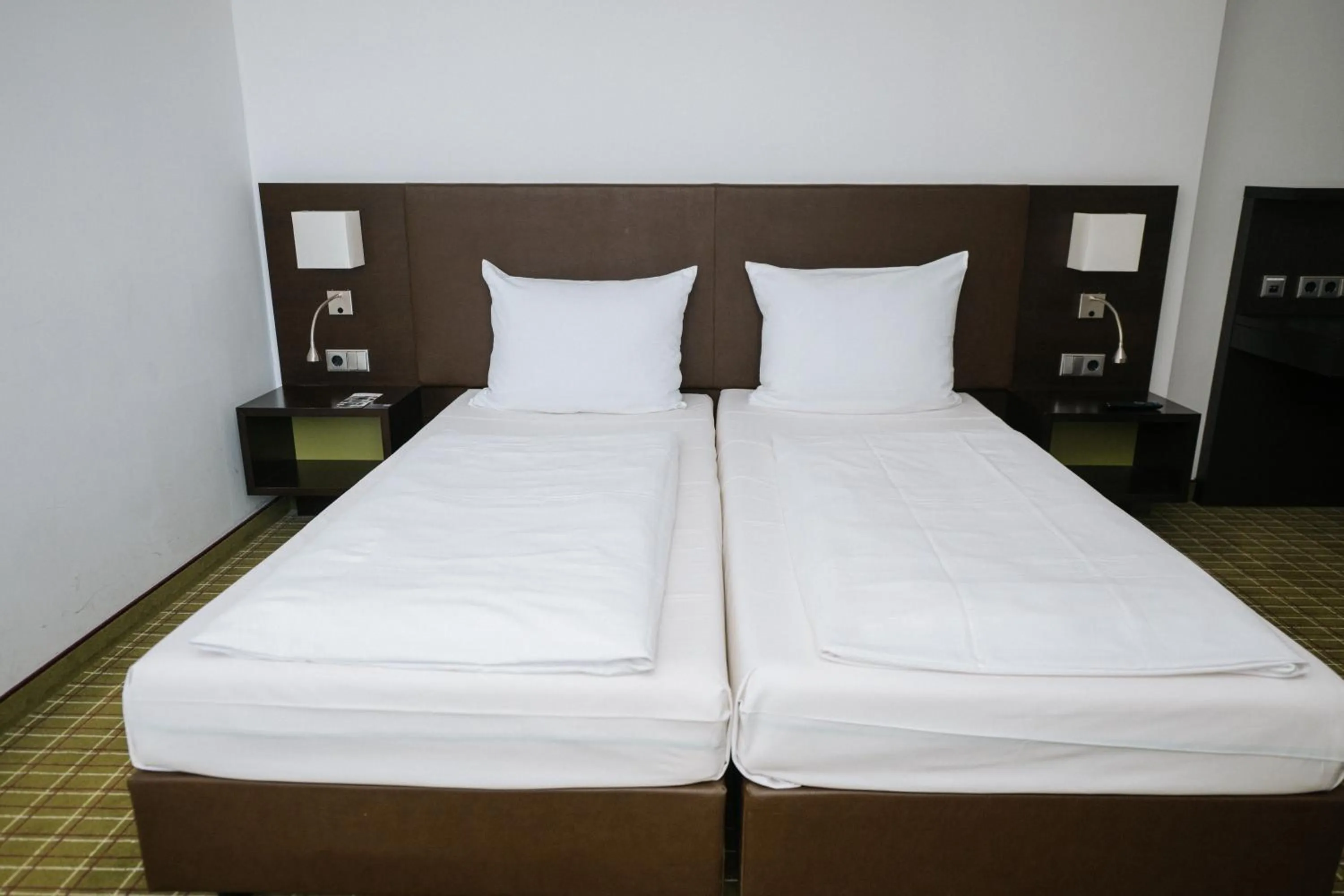 Photo of the whole room, Bed in Feringapark Hotel by Coffee Fellows Hotels