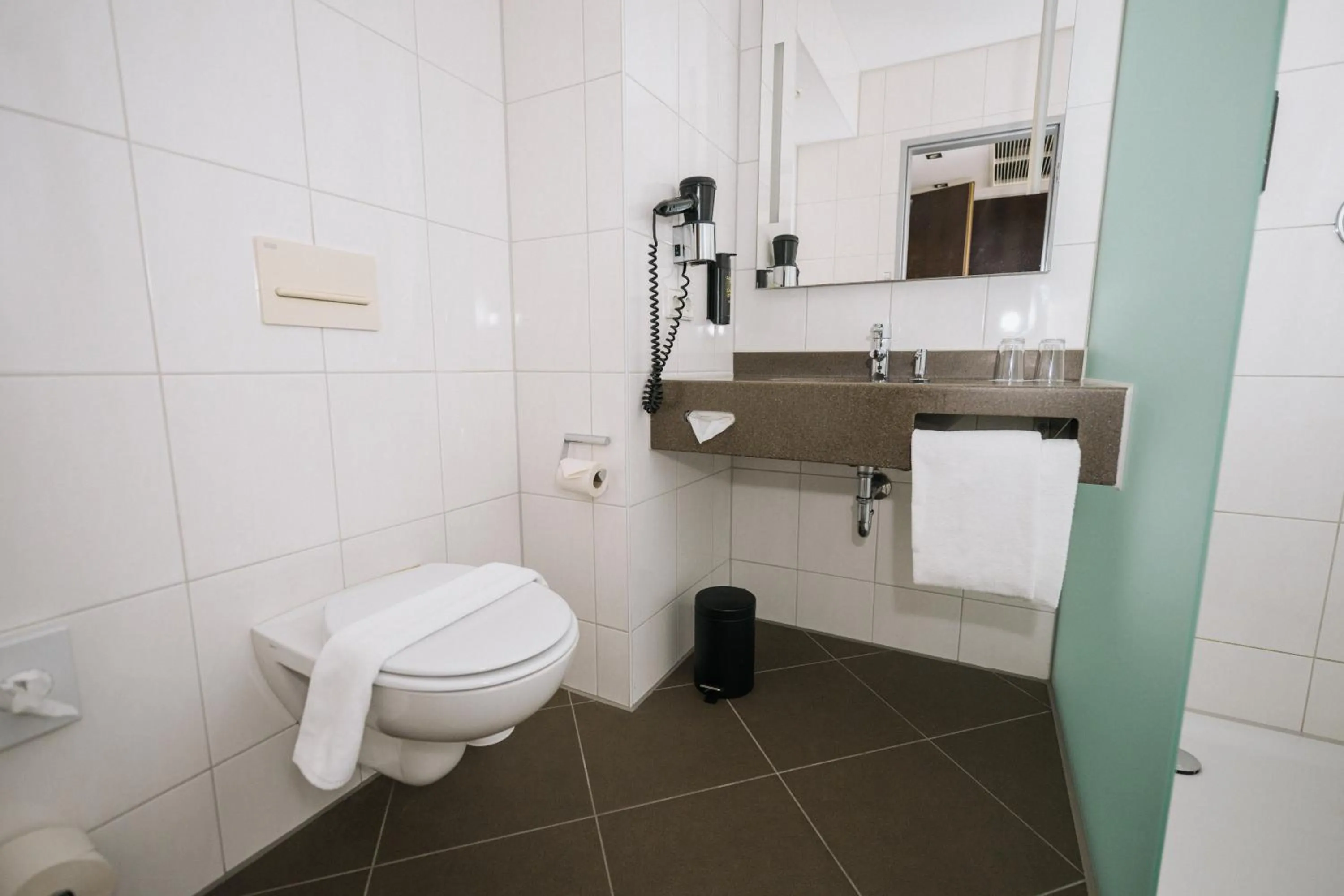 Bathroom in Feringapark Hotel by Coffee Fellows Hotels